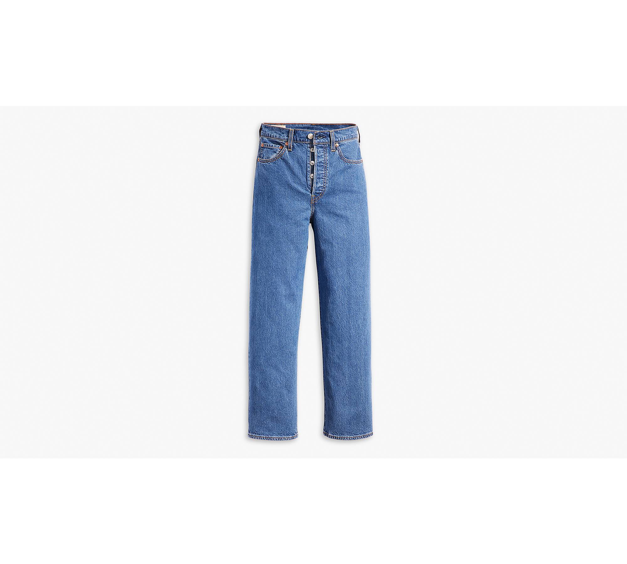 Ribcage Straight Ankle Lightweight Jeans - Blue | Levi's® NL