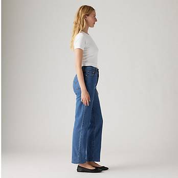 Lightweight Ribcage jeans med ankellængde og lige ben 4