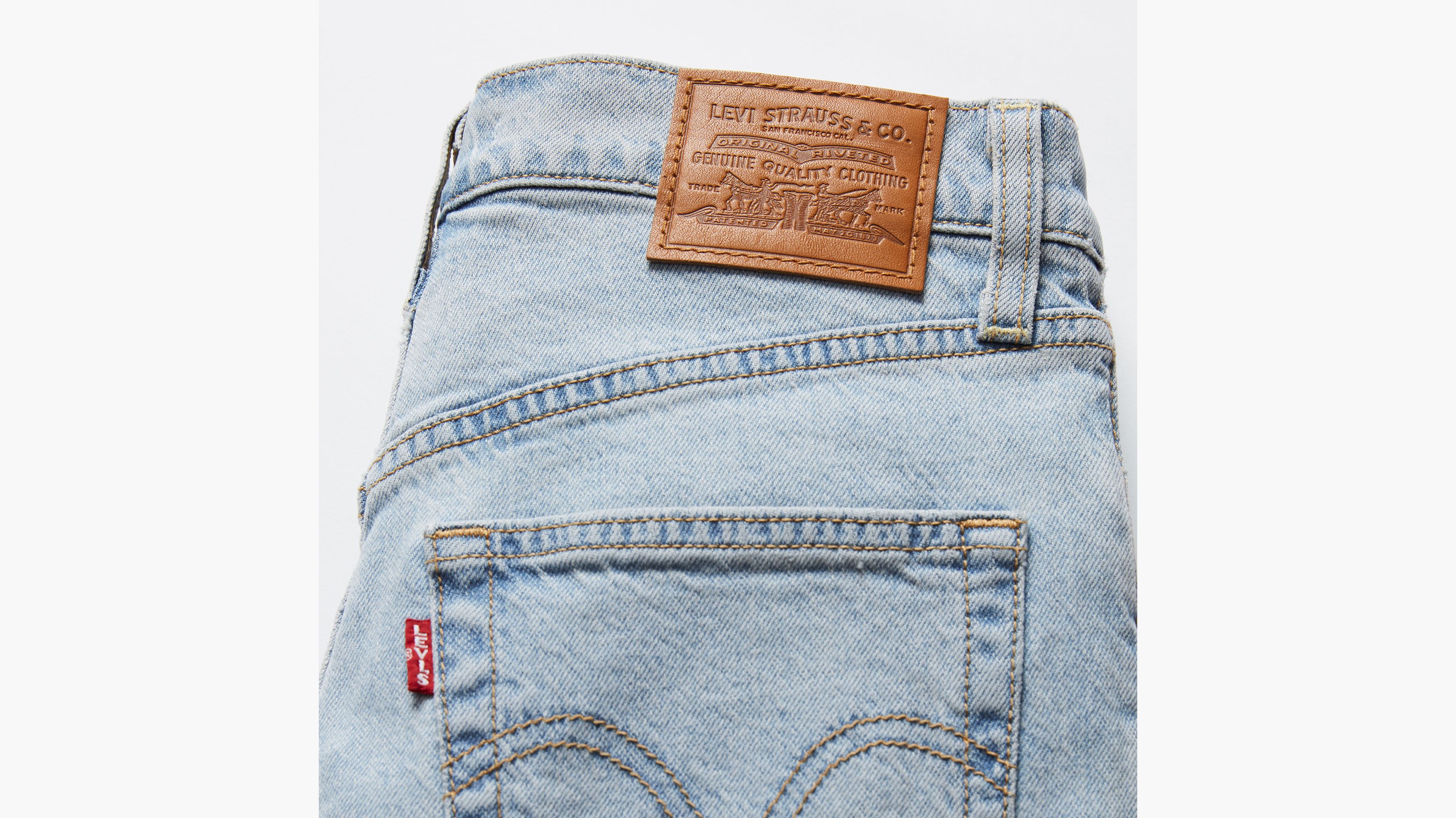 Levi's - Ribcage Straight Ankle - Cool Blue Popsicle - - Archer +