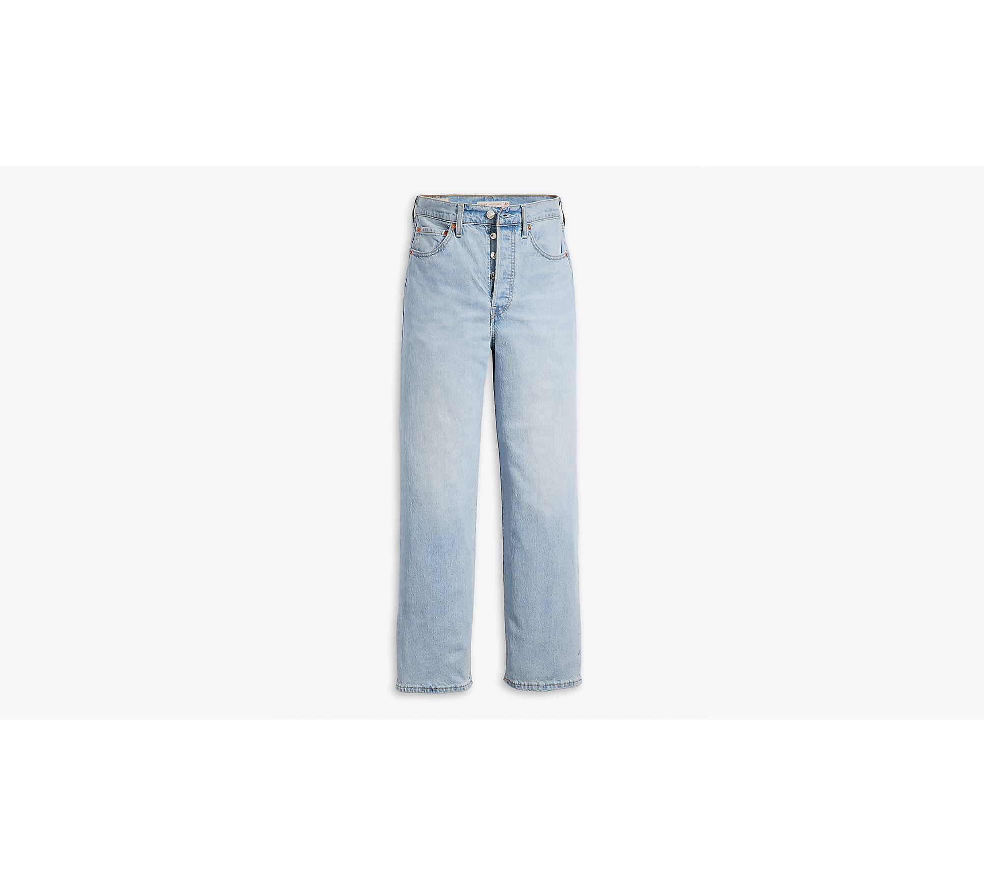 Levi's Ribcage Straight Ankle Jeans in Light Wash • Shop American Threads  Women's Trendy Online Boutique – americanthreads