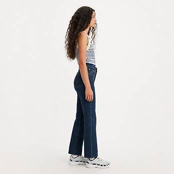 Ribcage Straight Ankle Jeans - Blue | Levi's® GB