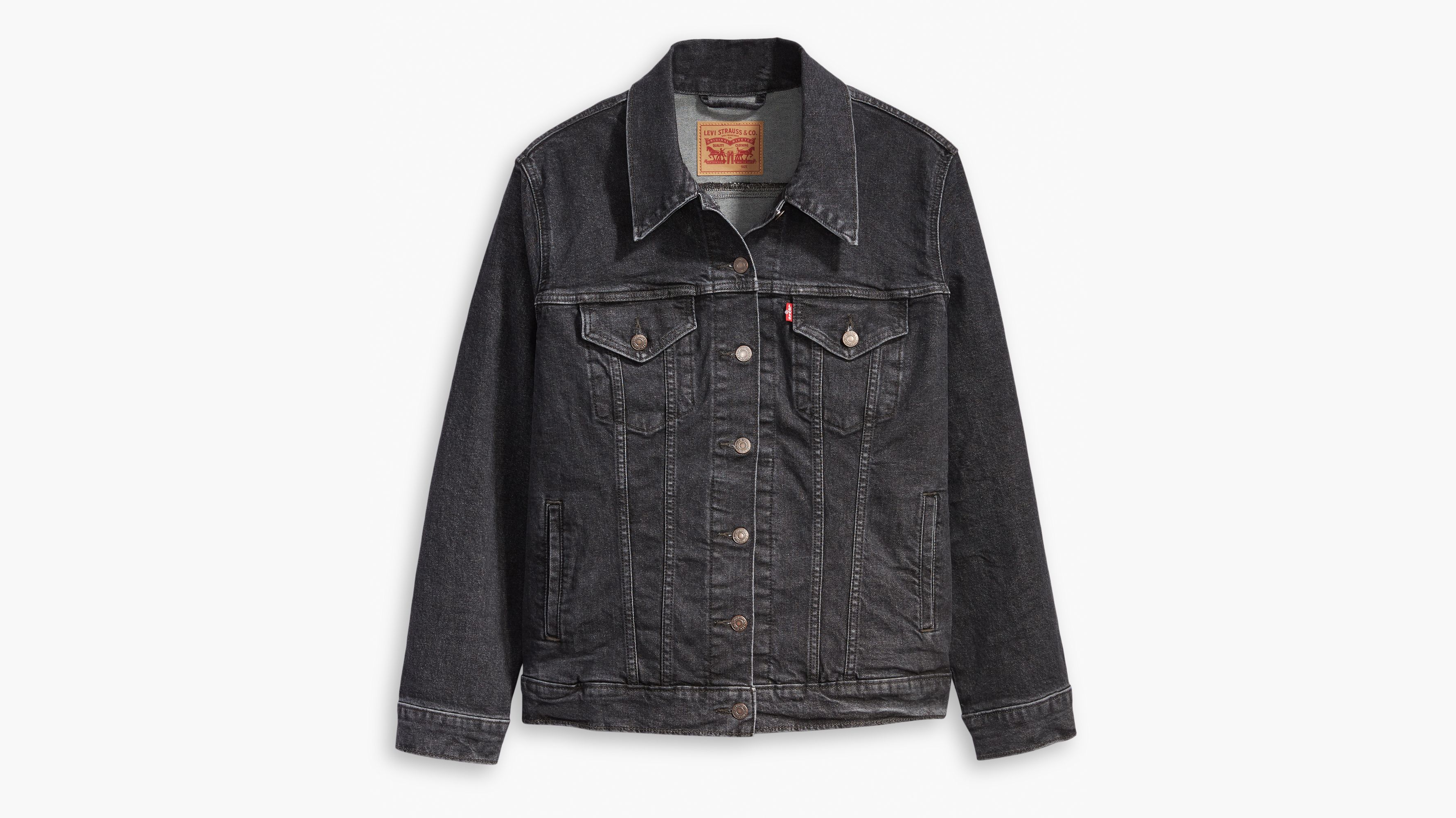 levi's ex boyfriend fringe trucker jacket