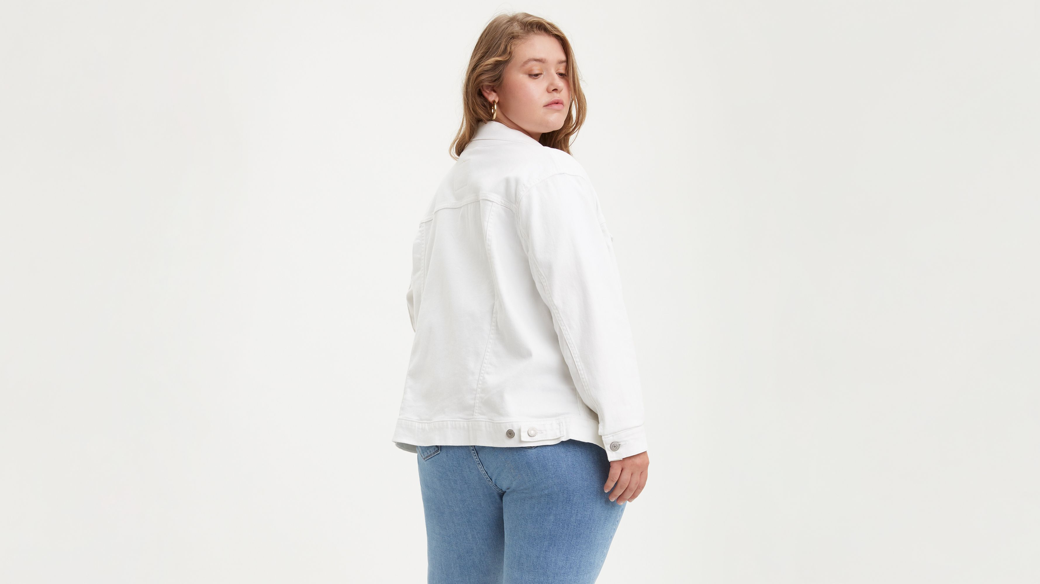Ex-Boyfriend Trucker Jacket (Plus Size) 3