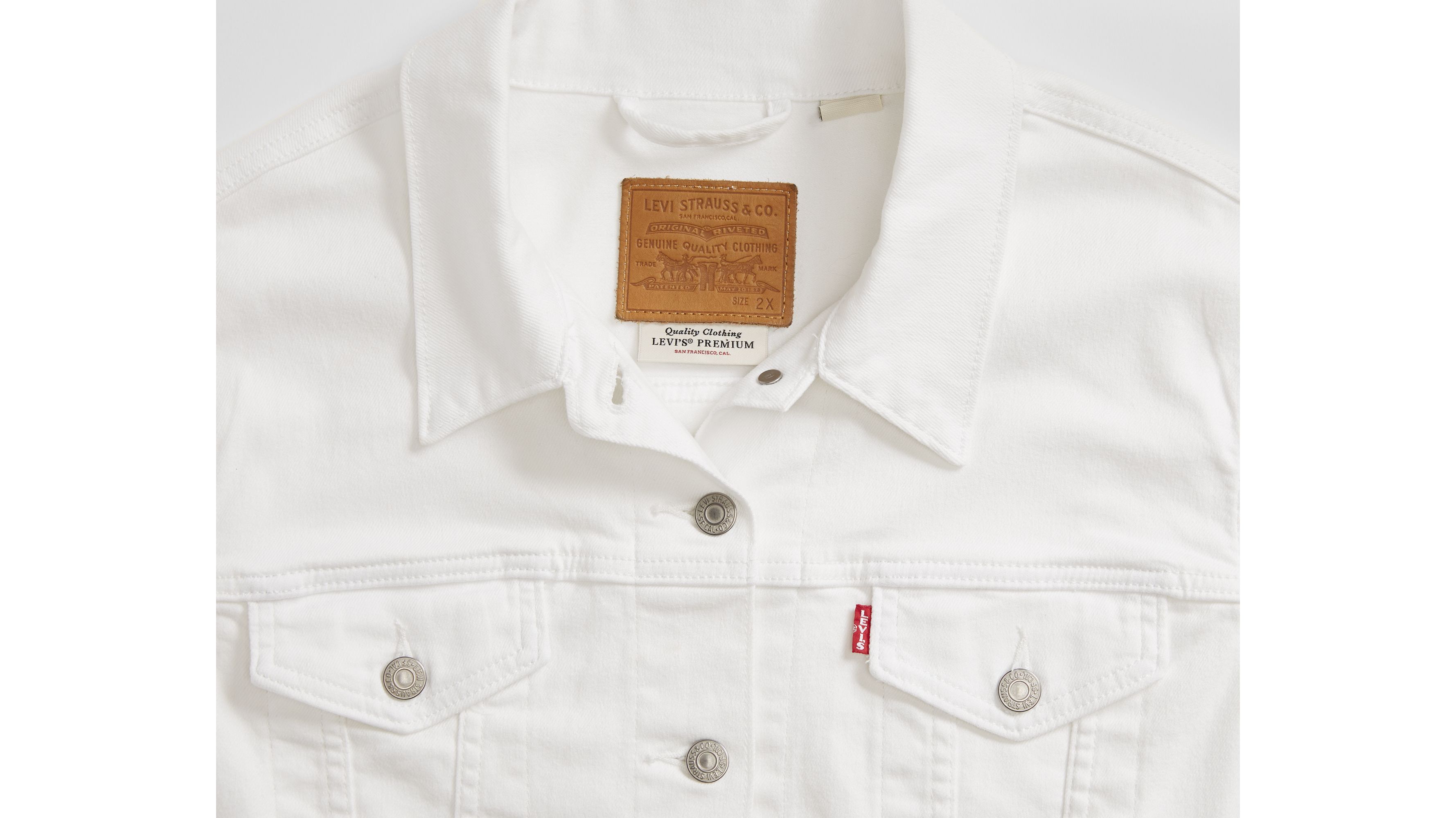 Ex-Boyfriend Trucker Jacket (Plus Size) 4