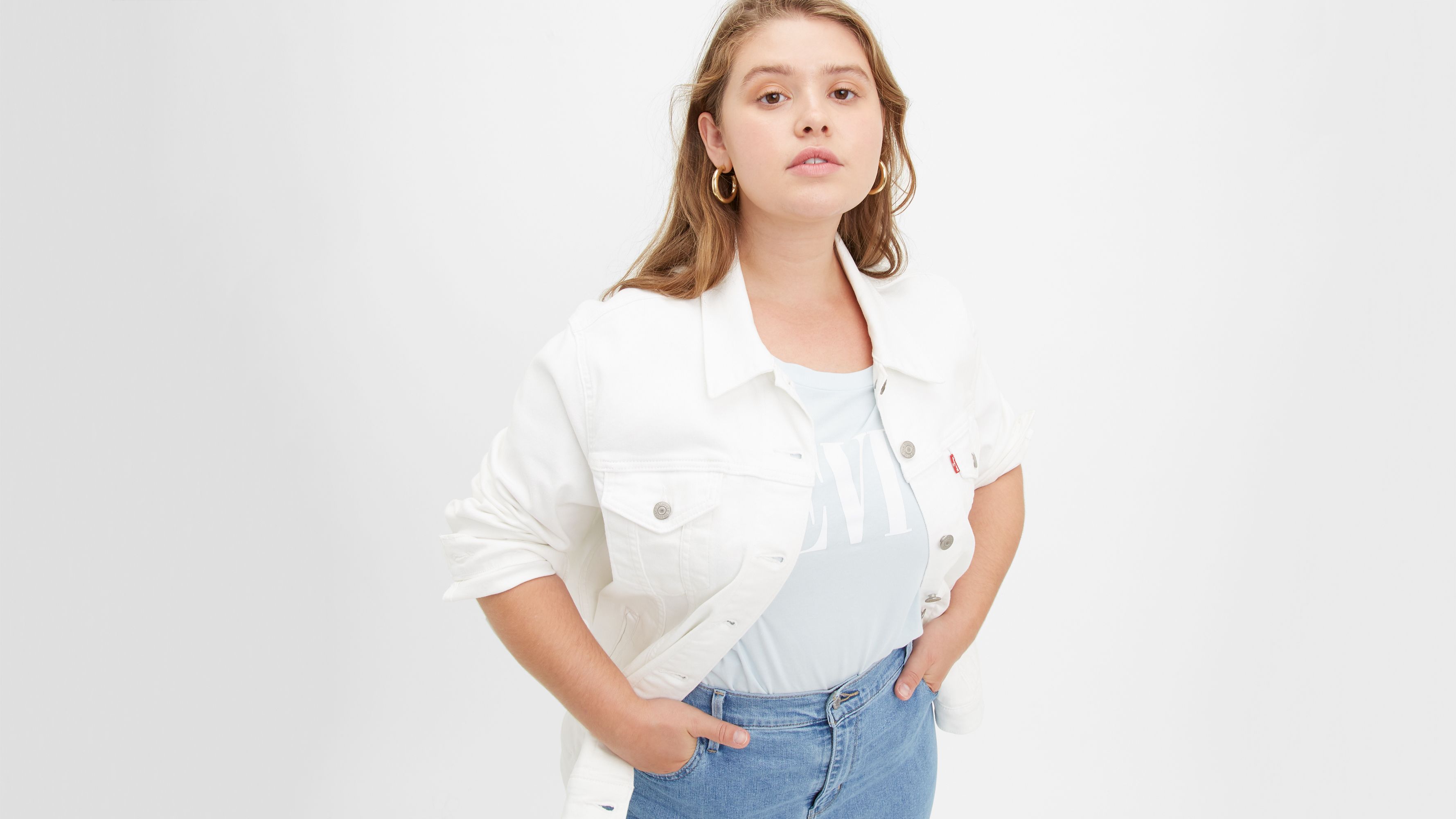 Ex-Boyfriend Trucker Jacket (Plus Size) 2