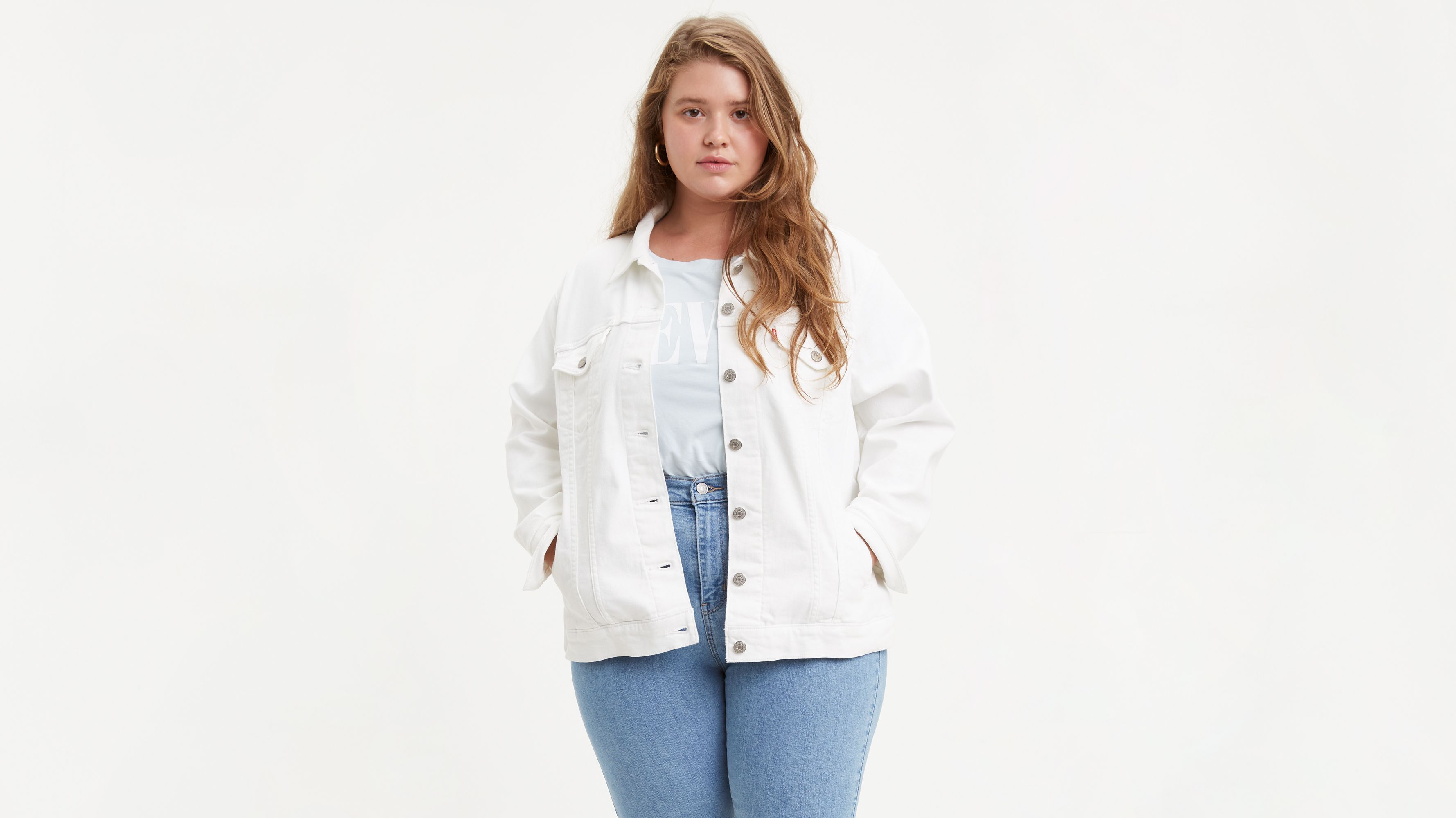 plus size levi jacket