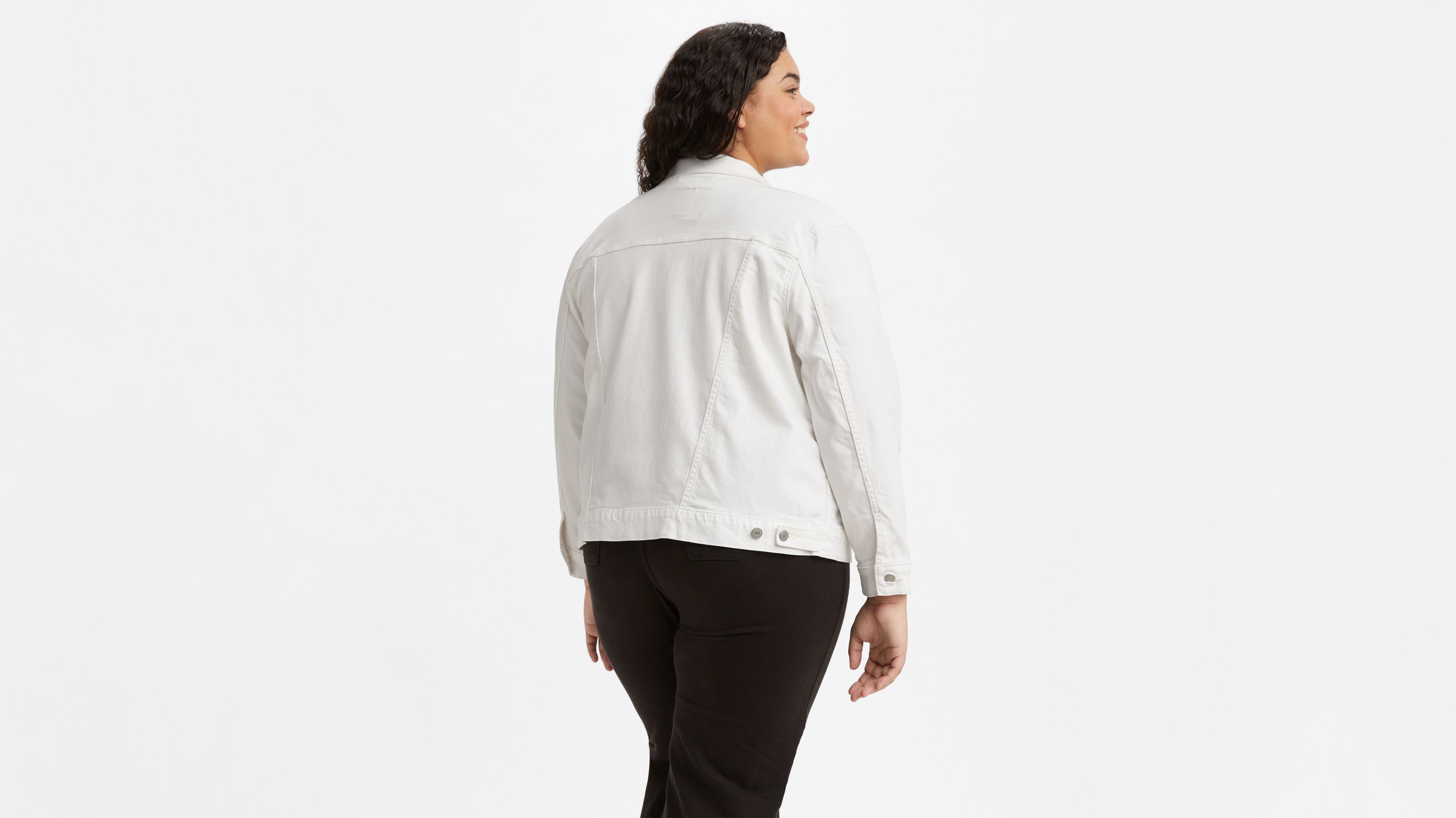 Ex-Boyfriend Trucker Jacket (Plus Size) 2