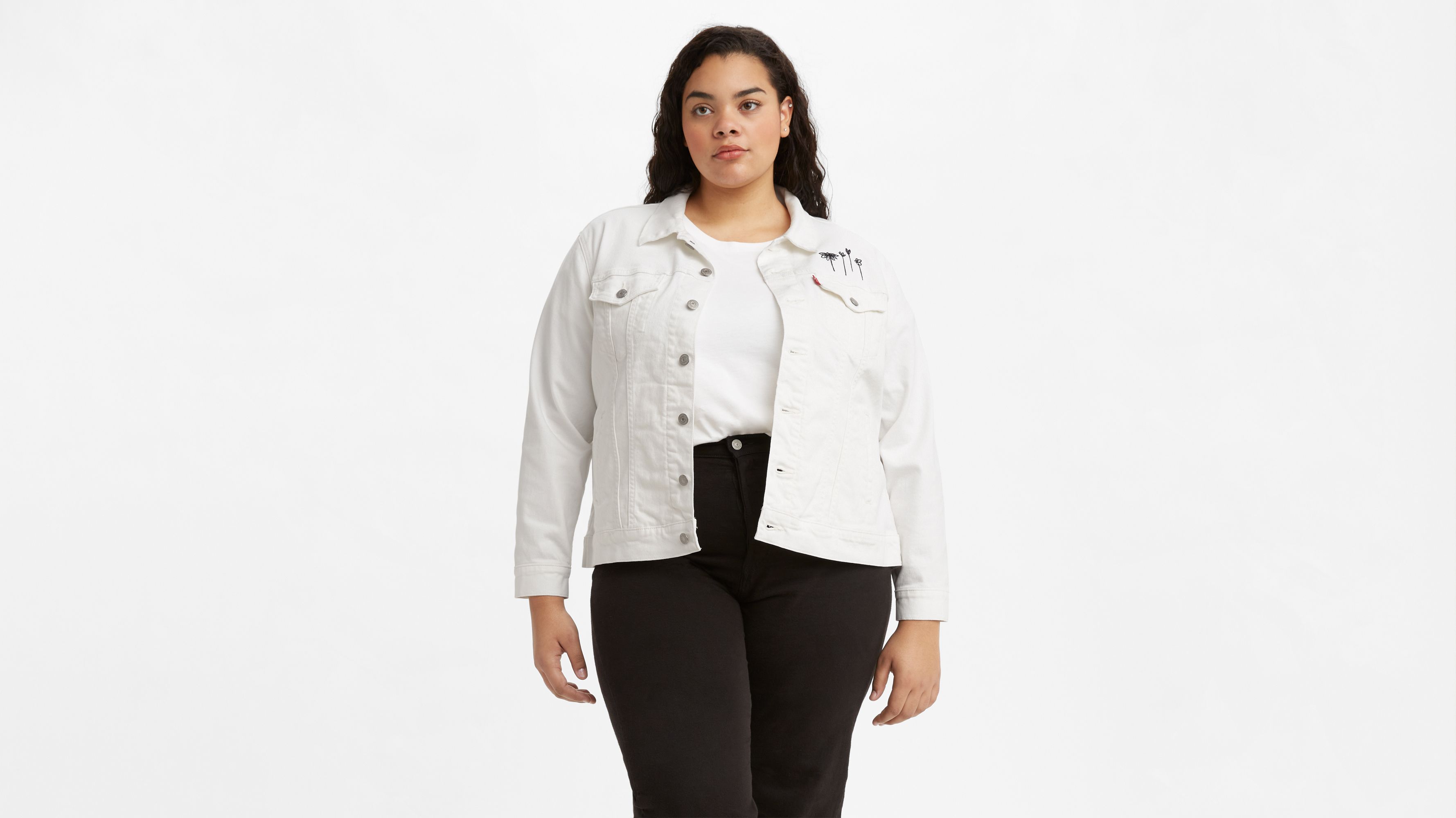 Ex-Boyfriend Trucker Jacket (Plus Size) 1