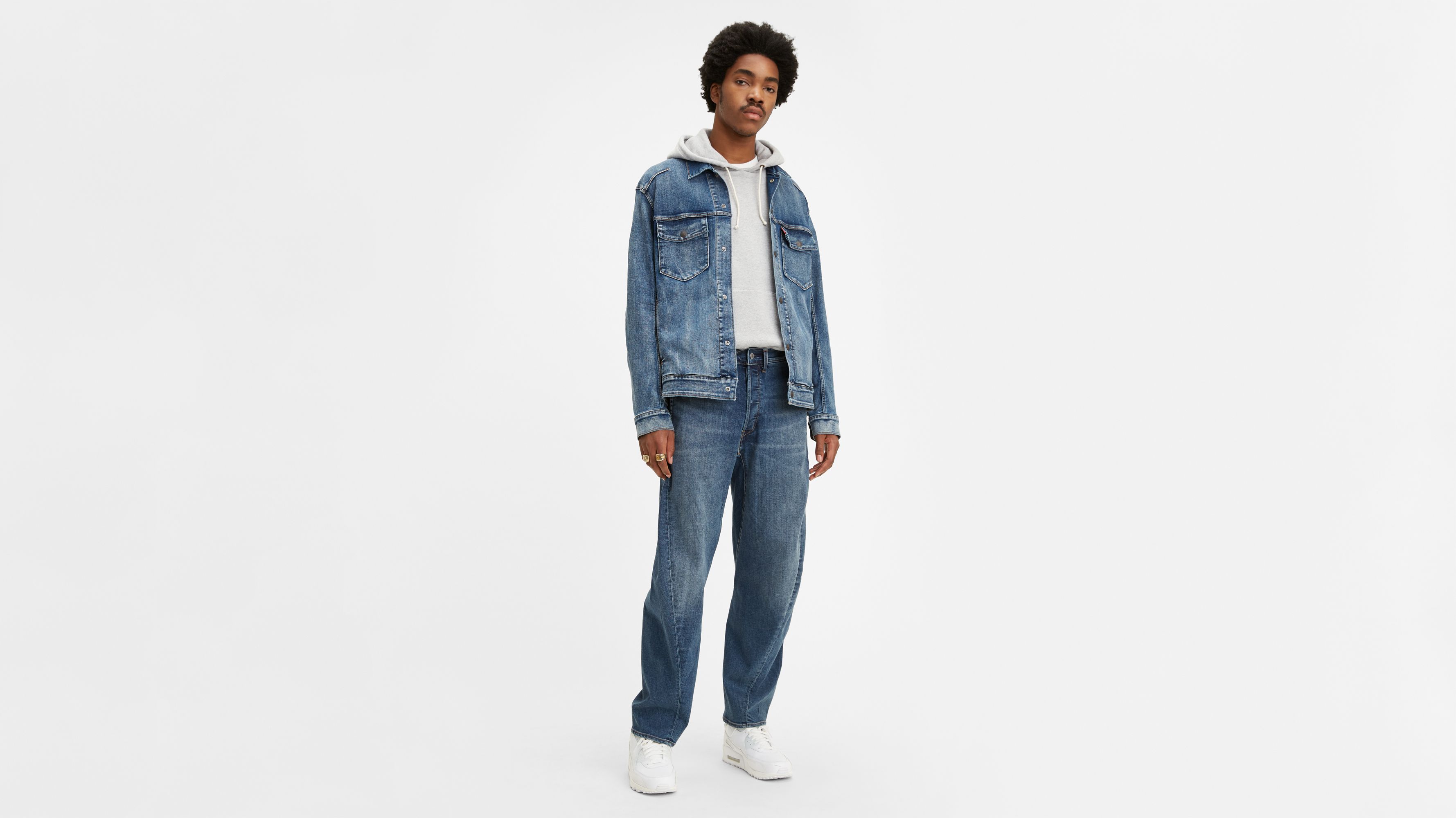 Levis 570 baggy fit best sale