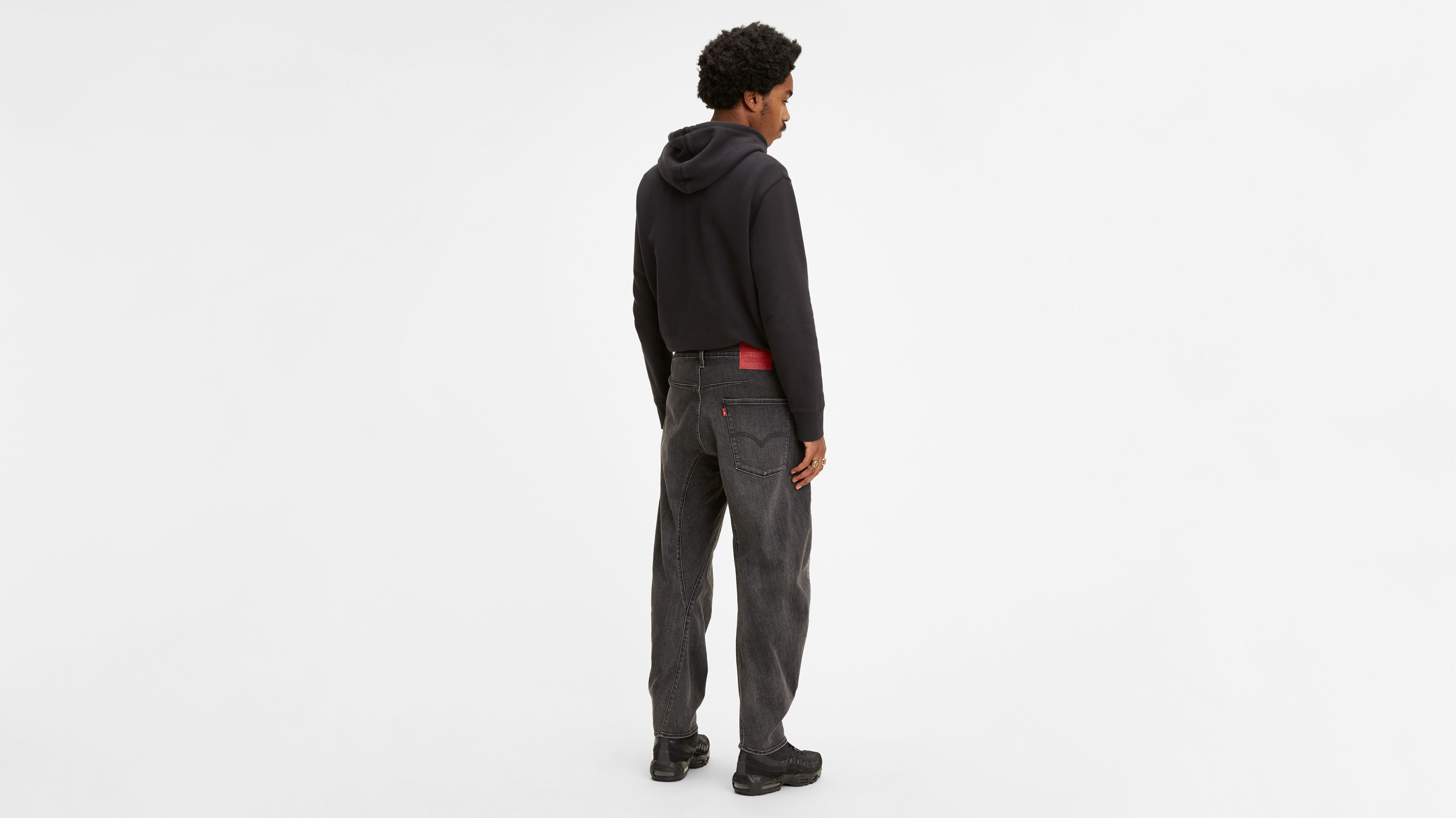 Levi's® Engineered Jeans™ 570™ Baggy Taper Jeans - Black | Levi's® US