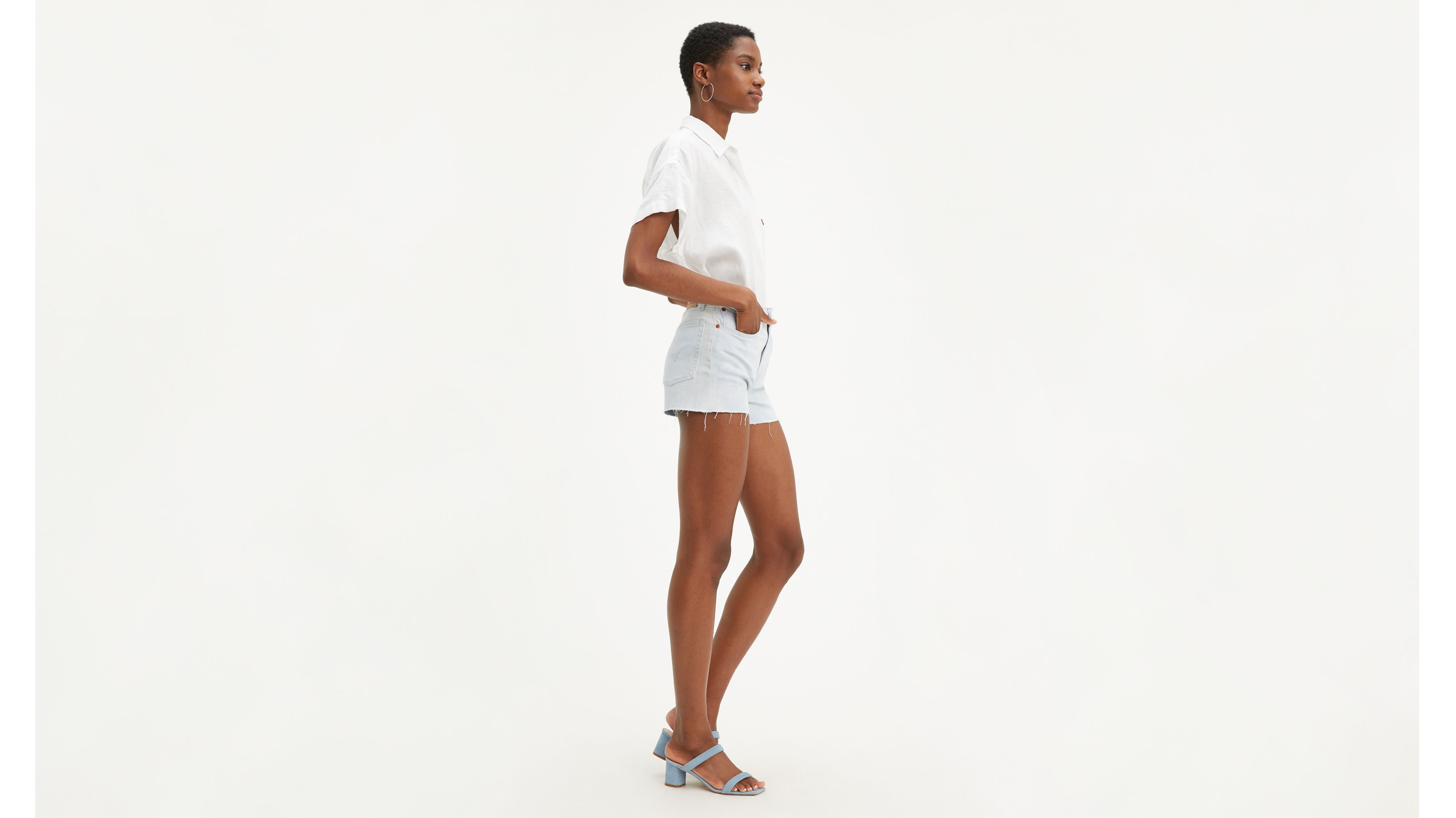 High Rise Women's Shorts 4