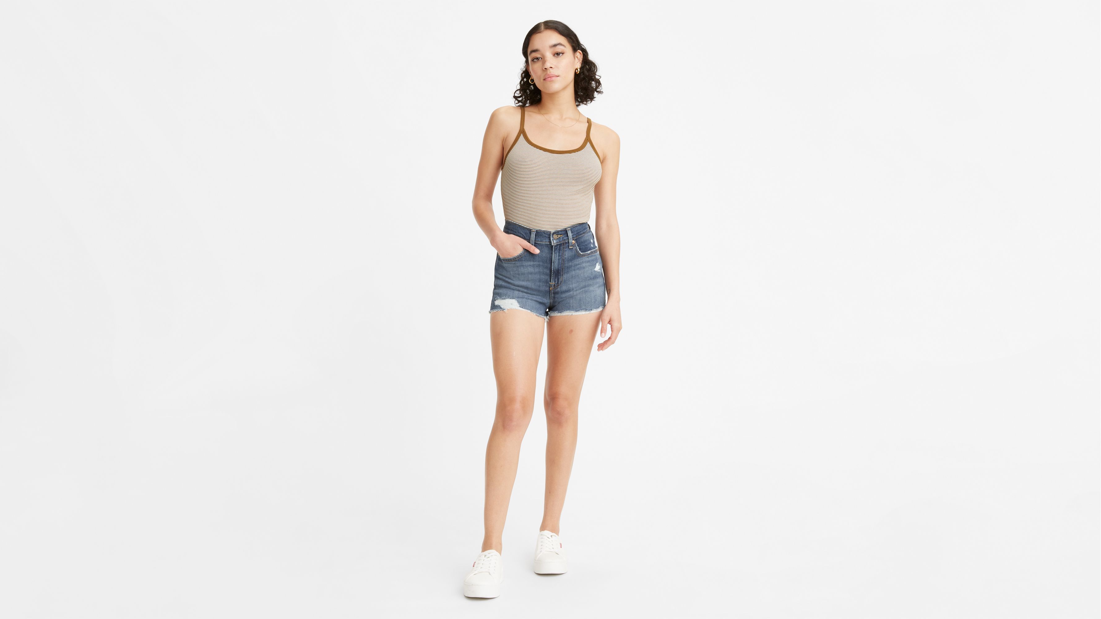 High Rise Women's Shorts 1