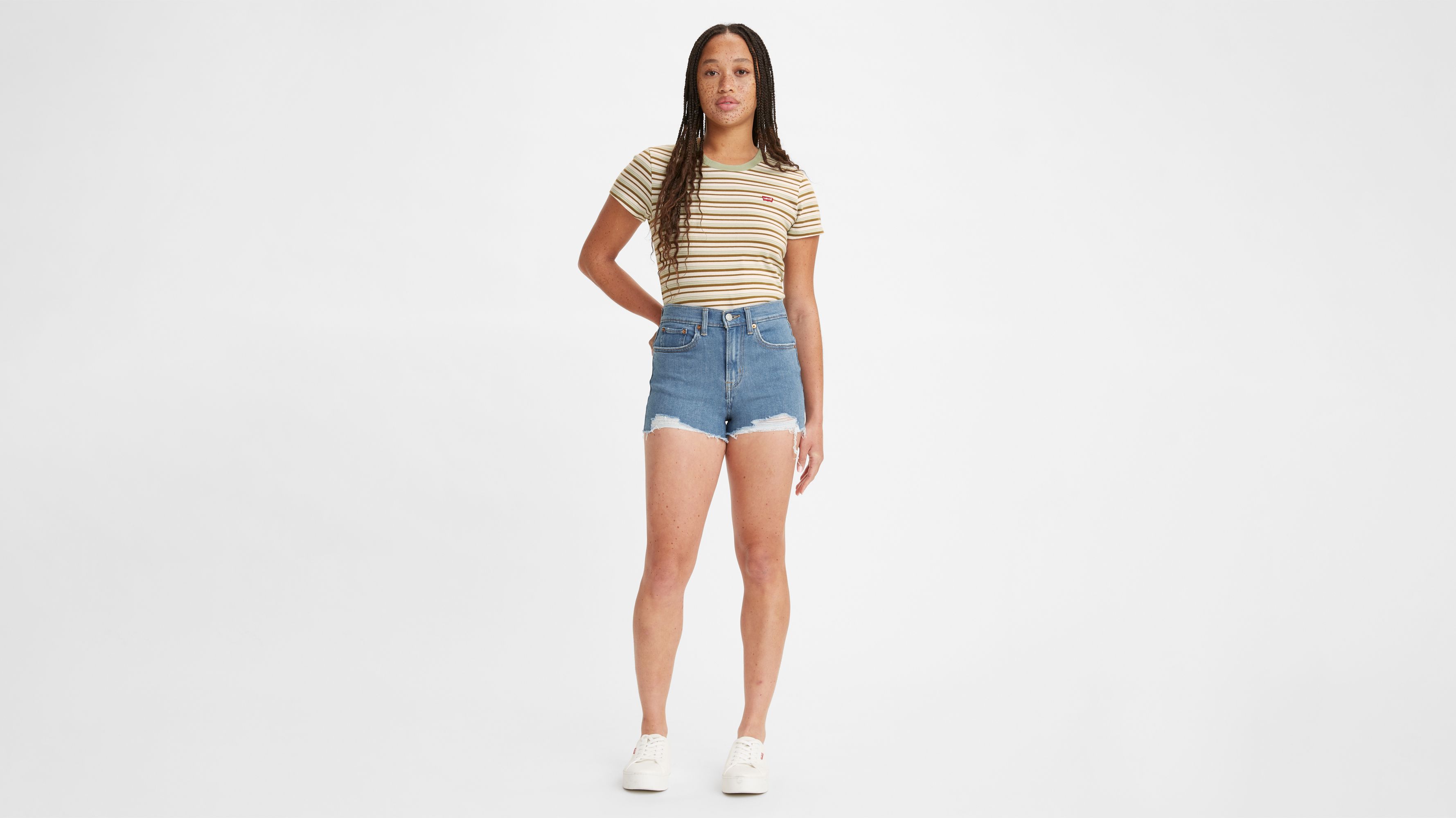 High Rise Women's Shorts 1