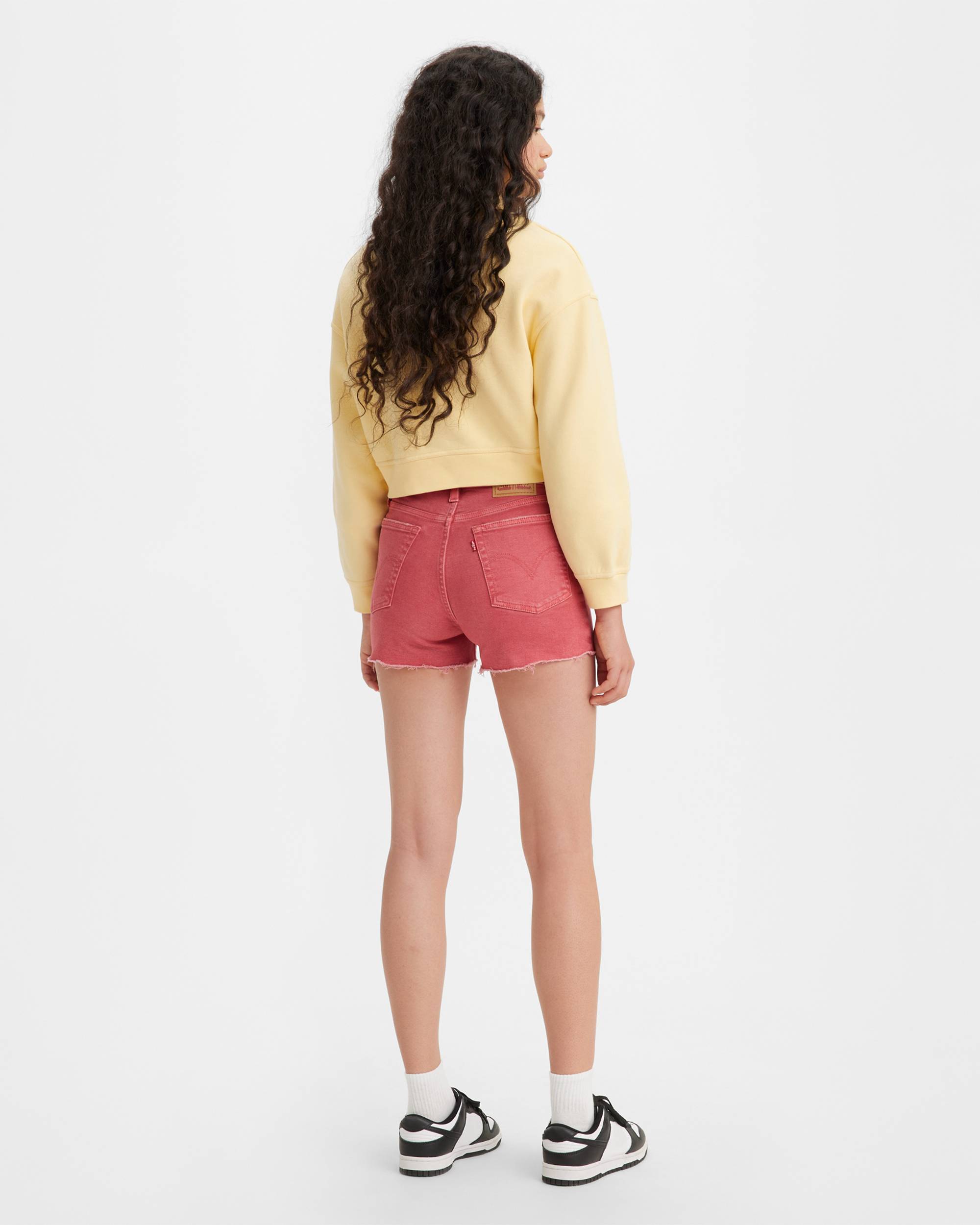 High Rise Women's Shorts - Red | Levi's® US High Rise Women's Shorts - Red | Levi's® US