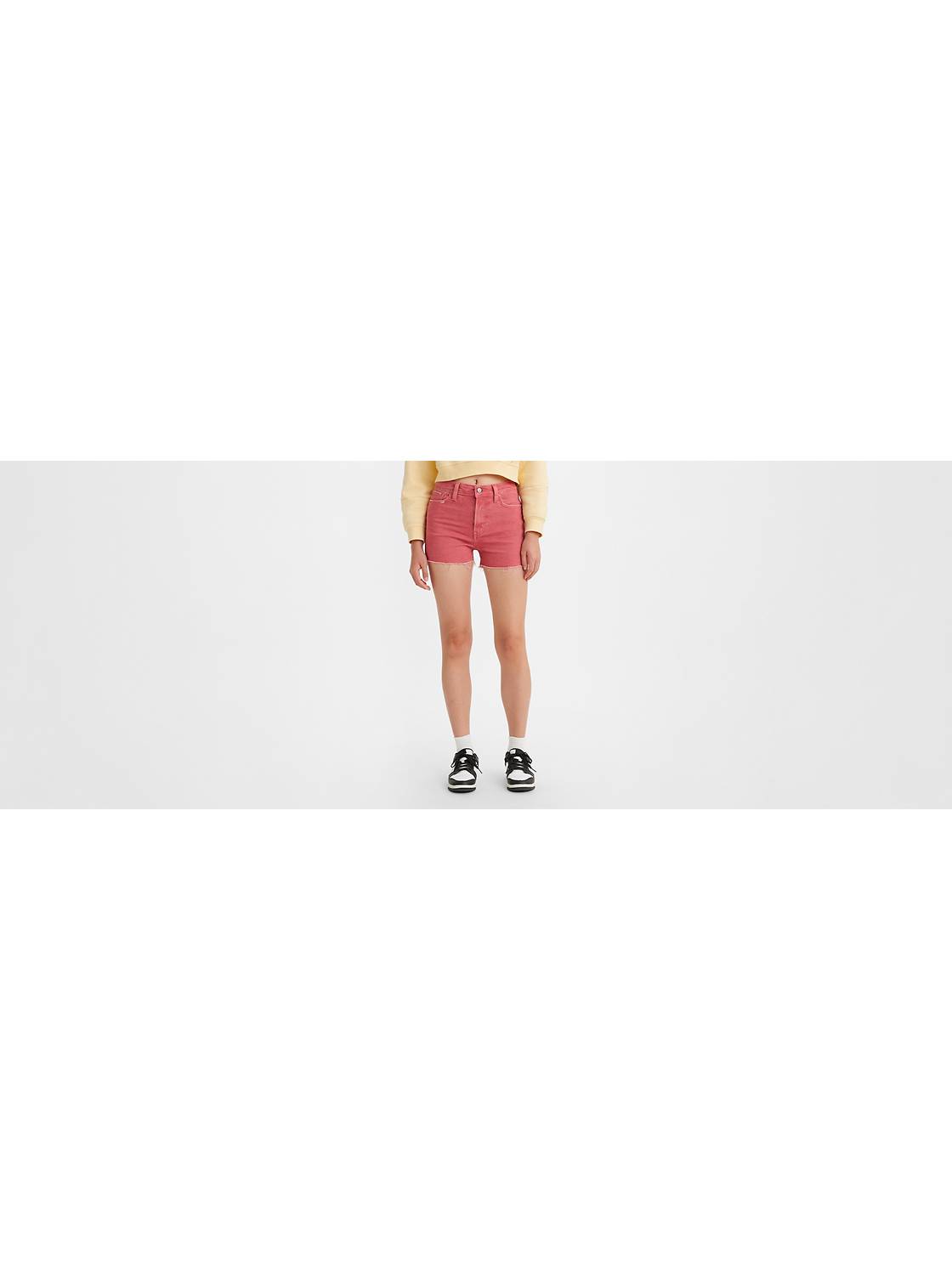 Levi's® 501 Original High Rise Frayed Hem Shorts