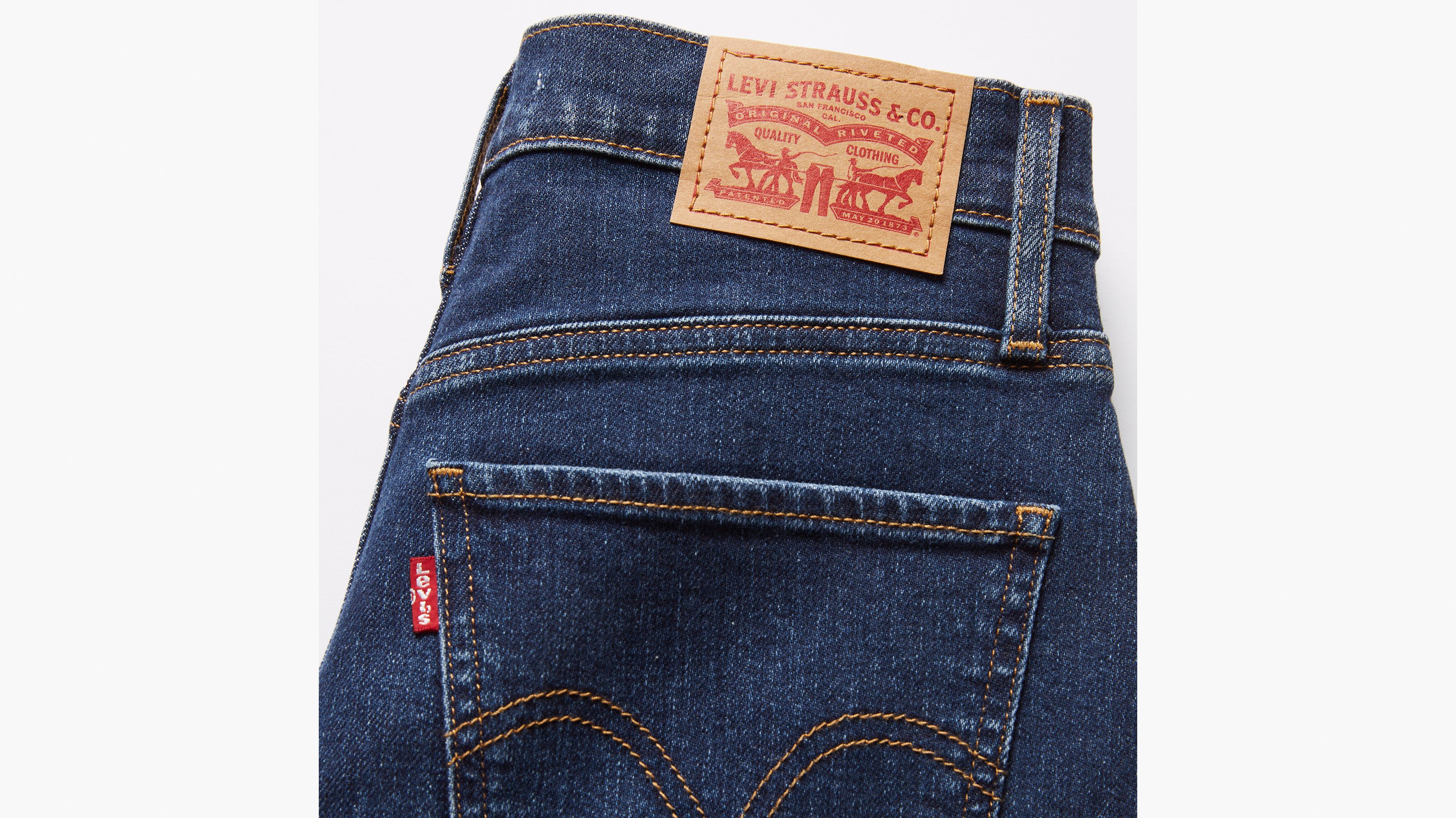 Jeans de tiro alto Wide Leg 5