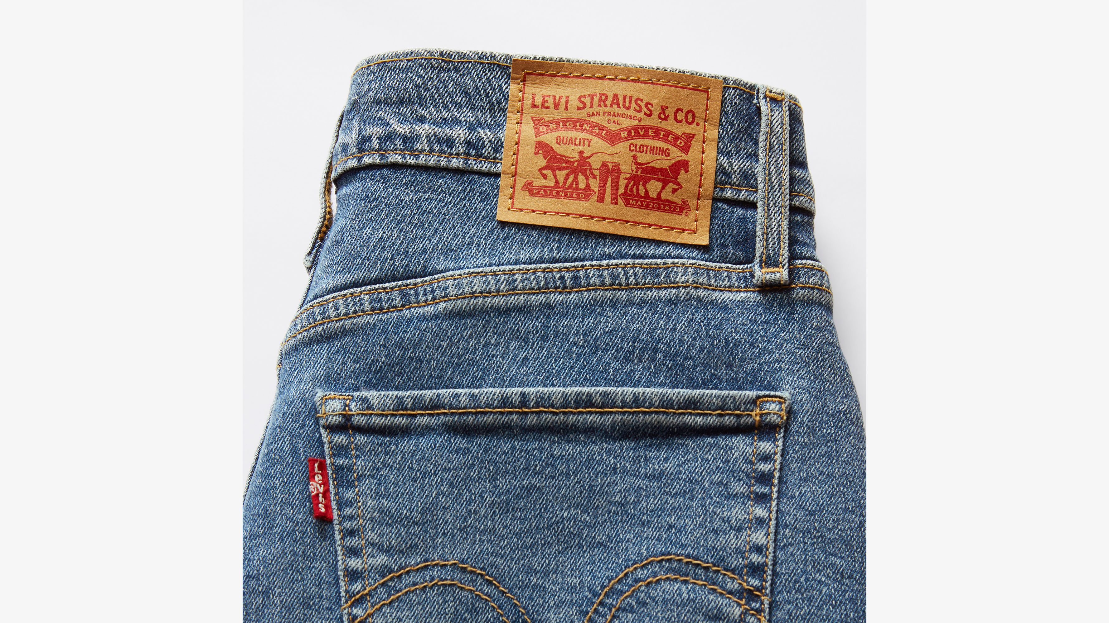 High Rise Wide Leg Jeans 5