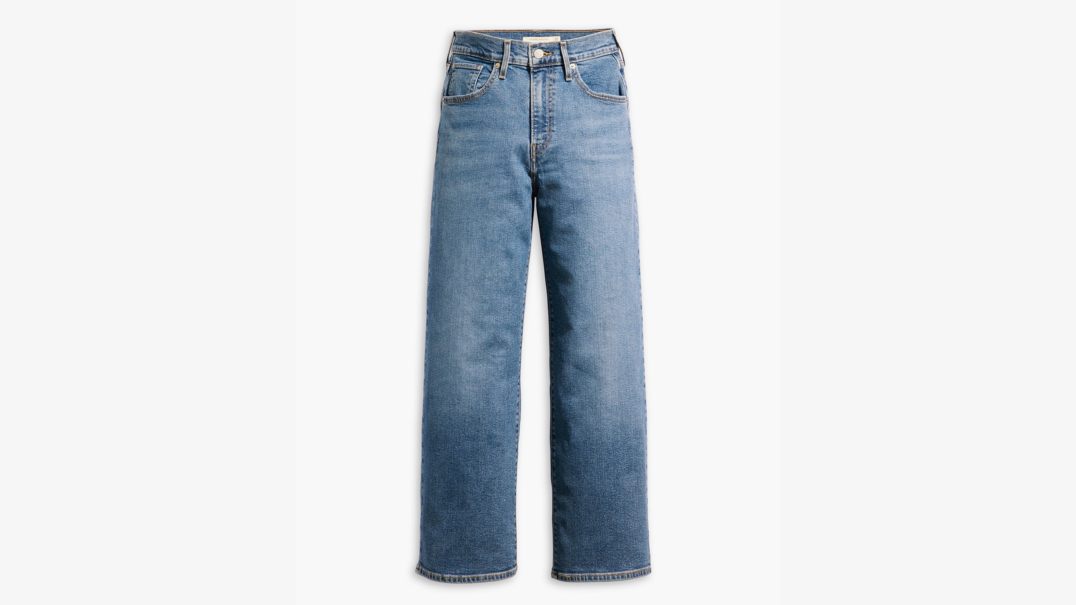 High Rise Wide Leg Jeans Blue Levi s MC