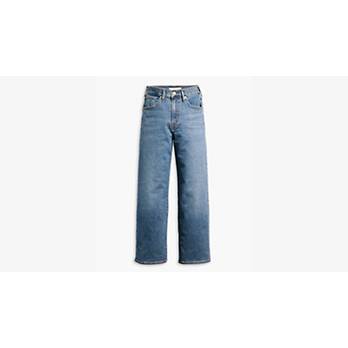 Jeans med ekstrahøj talje og brede ben 4