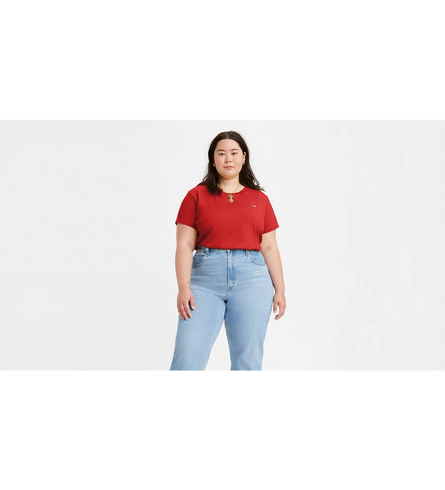 The Perfect Tee (plus) - Red | Levi's® IT