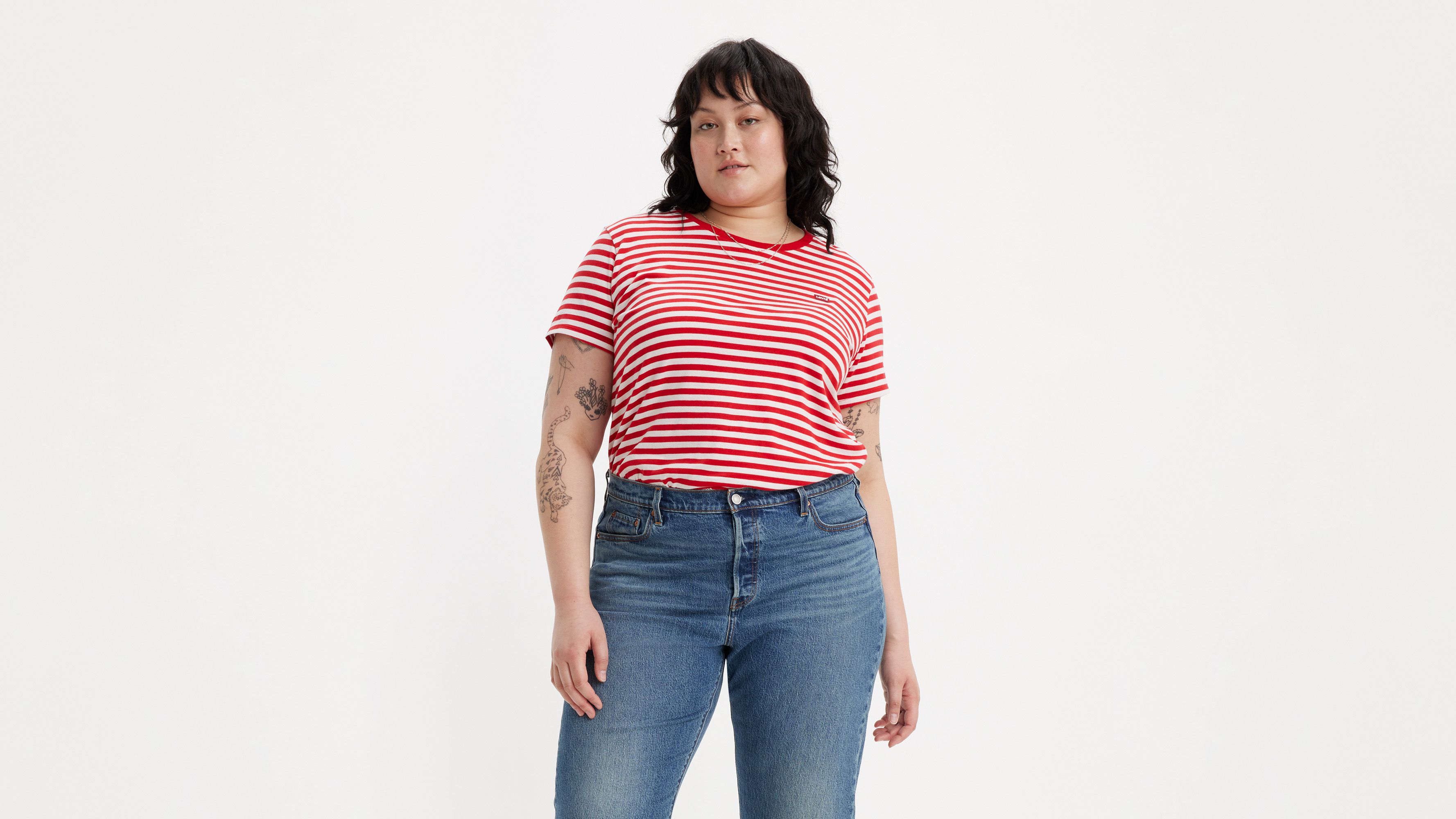 Levis taille grand best sale ou petit t shirt