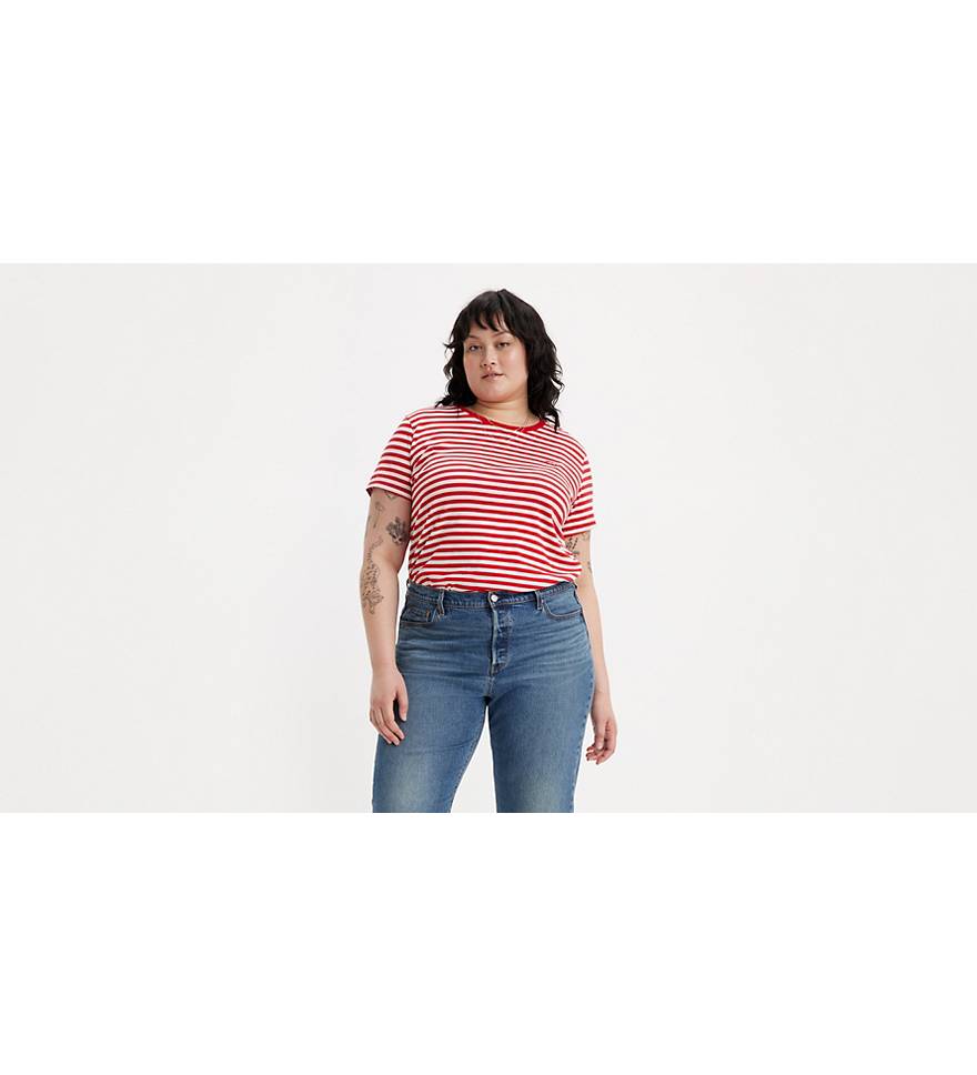 Perfect T-shirt (plus Size) - Red | Levi's® US