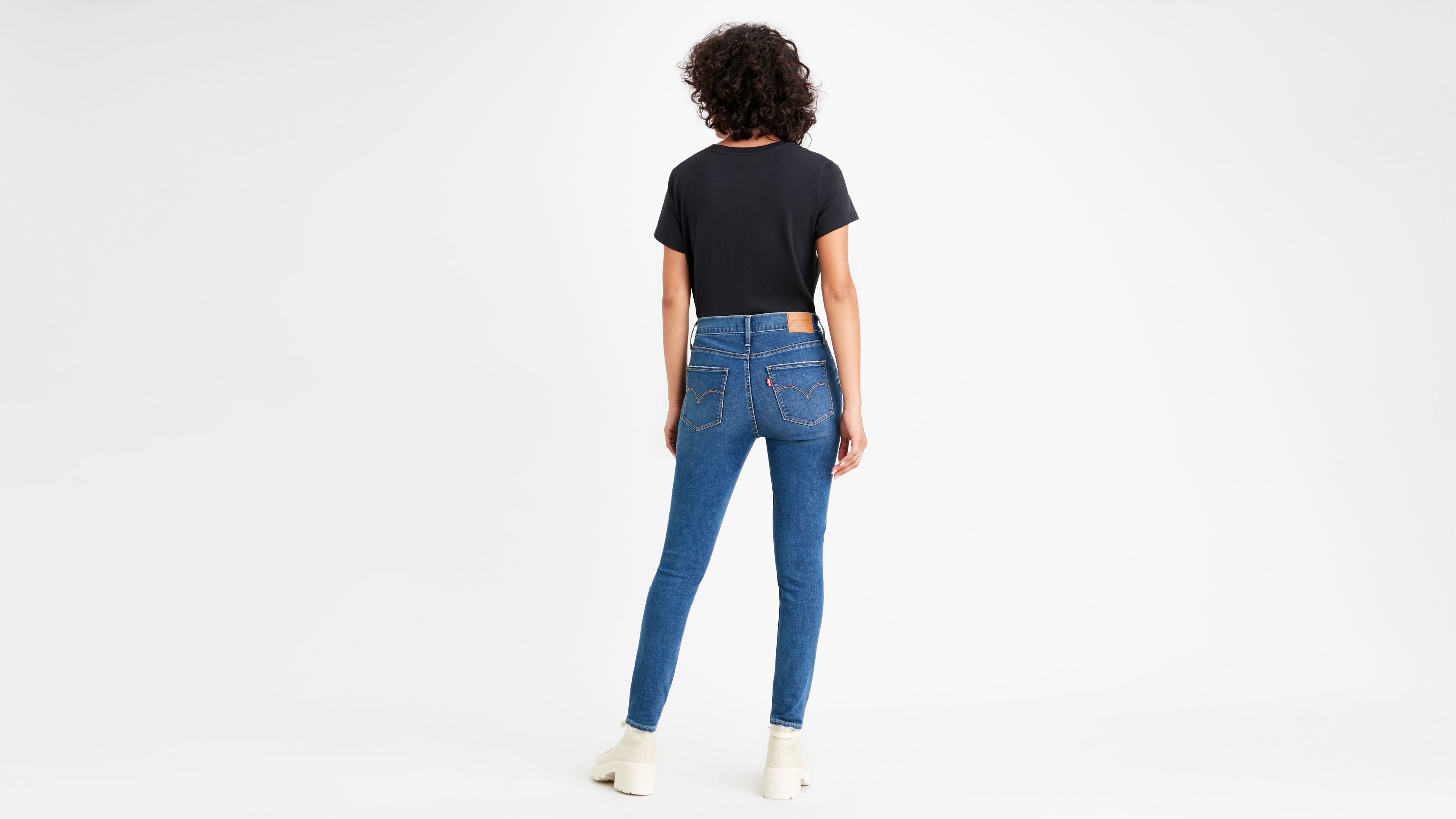 high rise super skinny ankle jeans