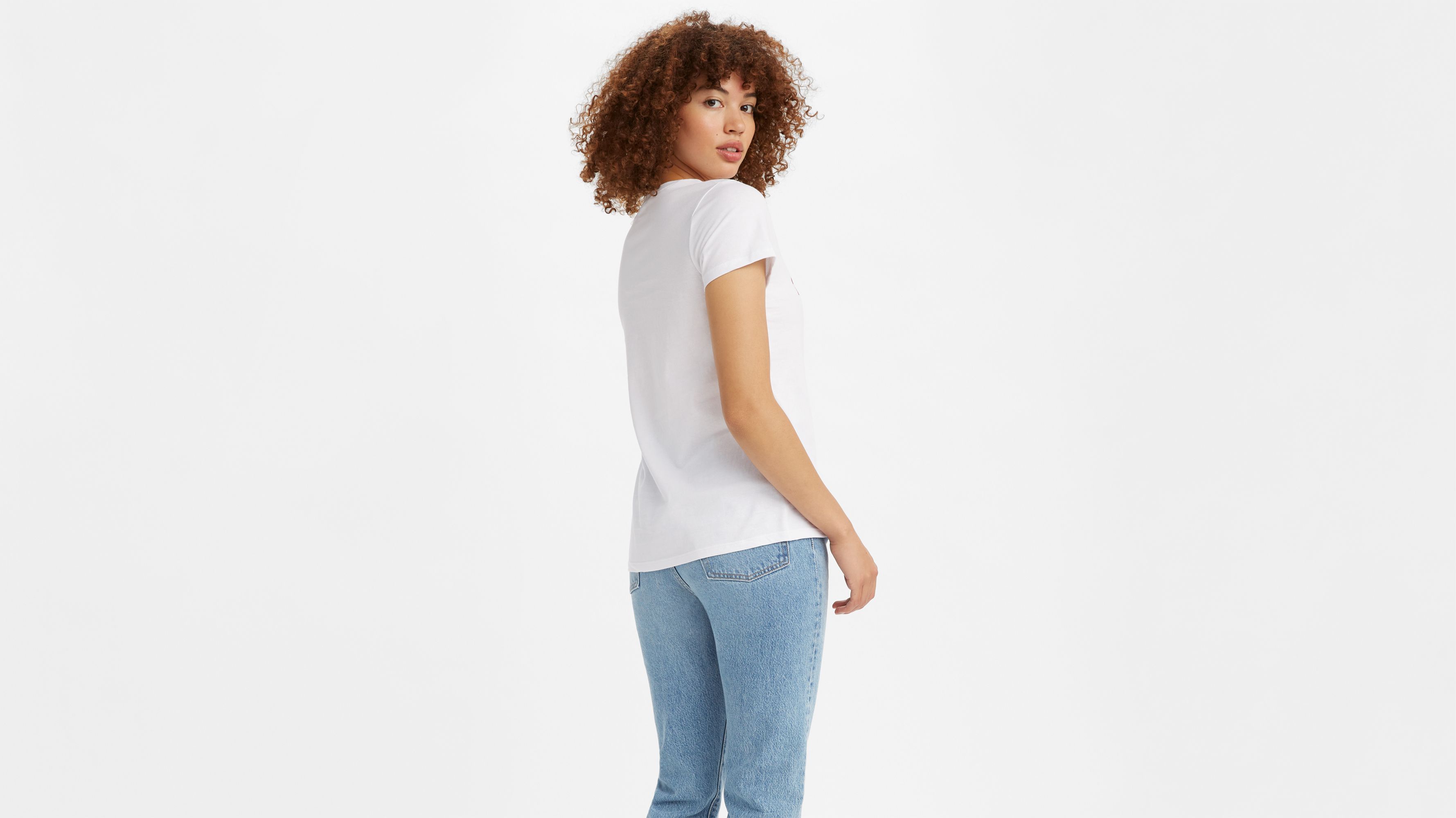 white tee + levis - Sassy Fashion Diva