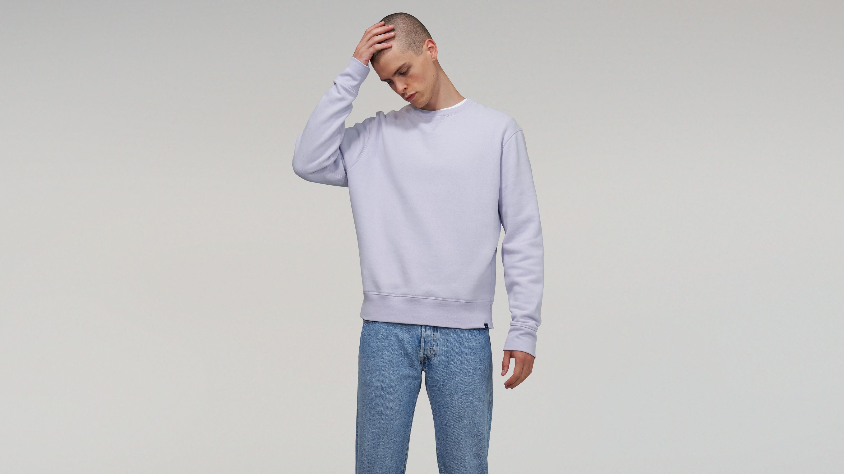 Relaxed Crewneck Sweatshirt 1