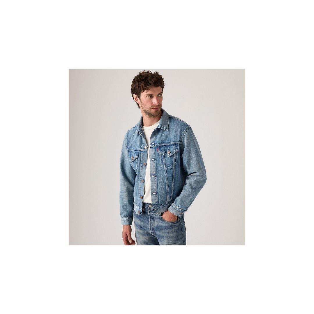 Levi's 1961 Type Iii 557 Trucker Jacket In Blue