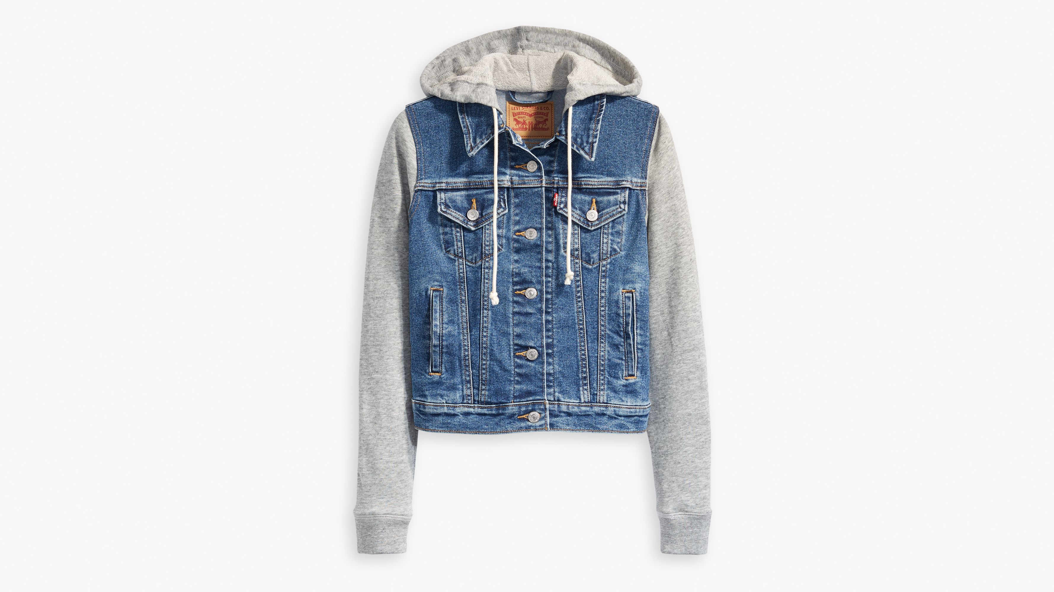 Flawless Hooded Denim Jacket curated on LTK