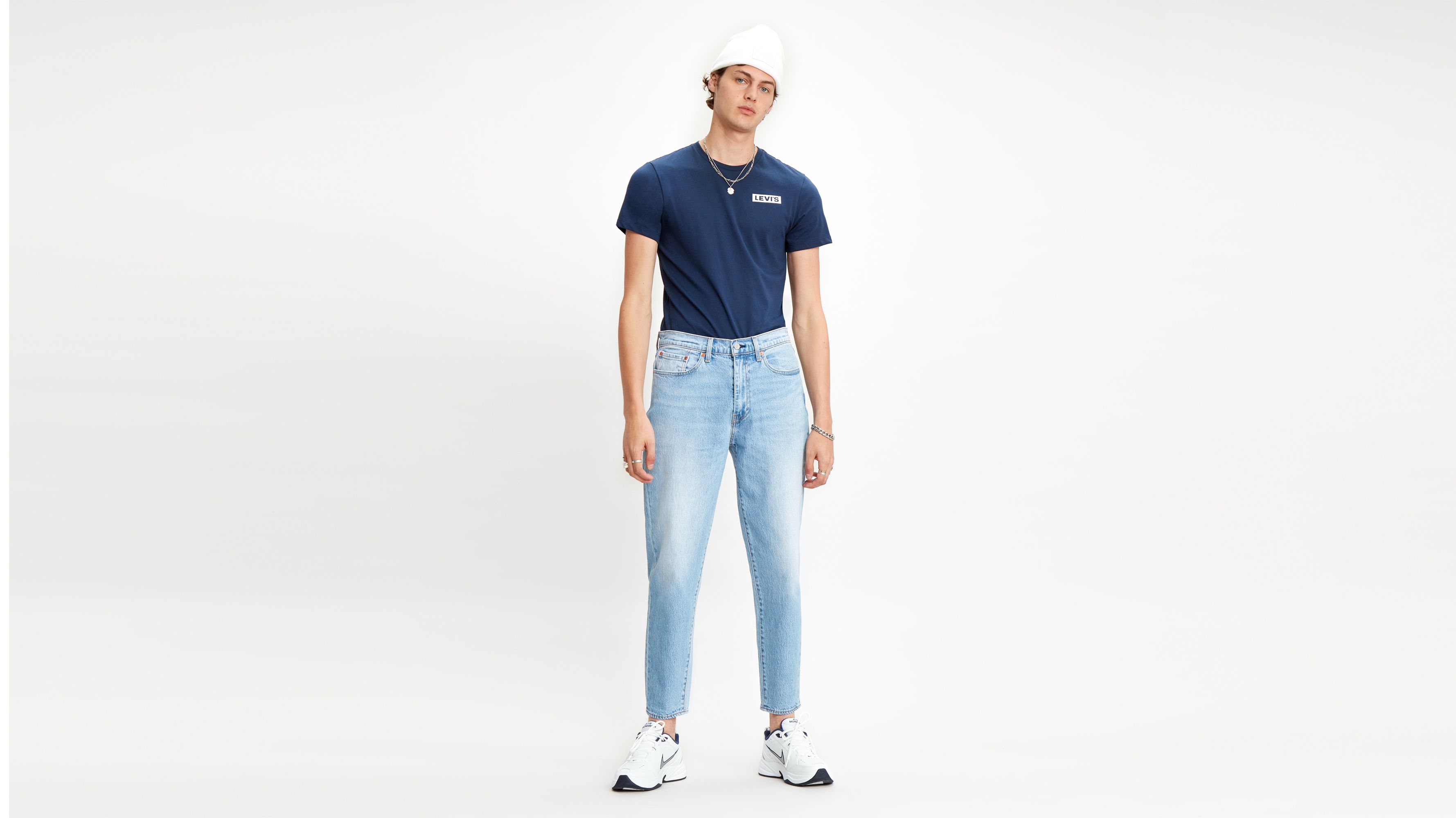 loose tapered jeans