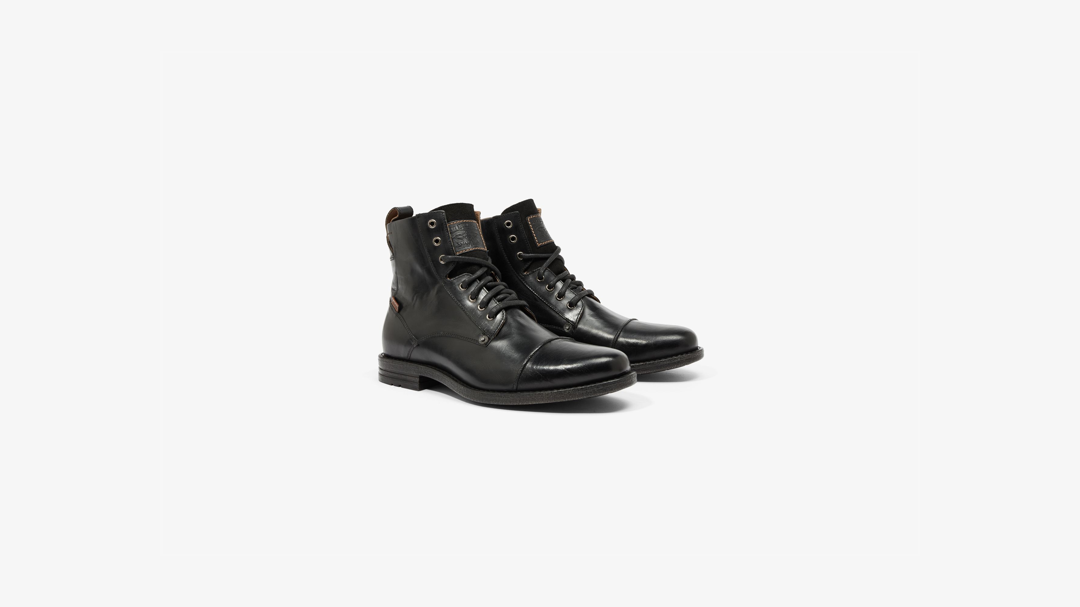 Bottines Levi's Emerson 2.0 Homme - Cuir Classé LWG - Coupe élégante Et Sportive - Semelle TPR - Pour Un Look Urbain Et Durable