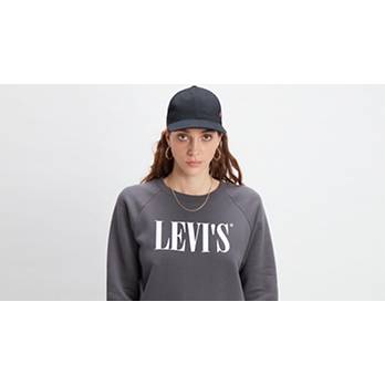Casquette noire - Levi's en coton