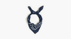 Paisley Bandana — Navy Blue 1