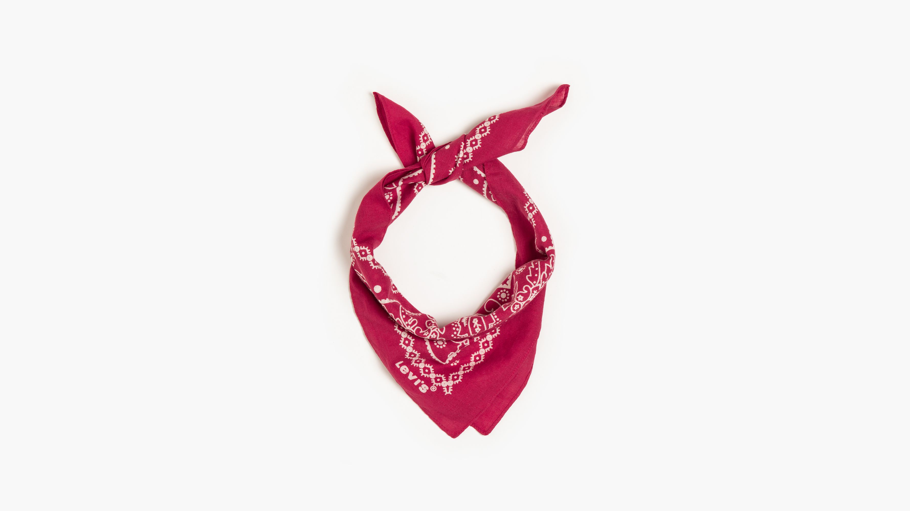 Paisley Bandana - Red