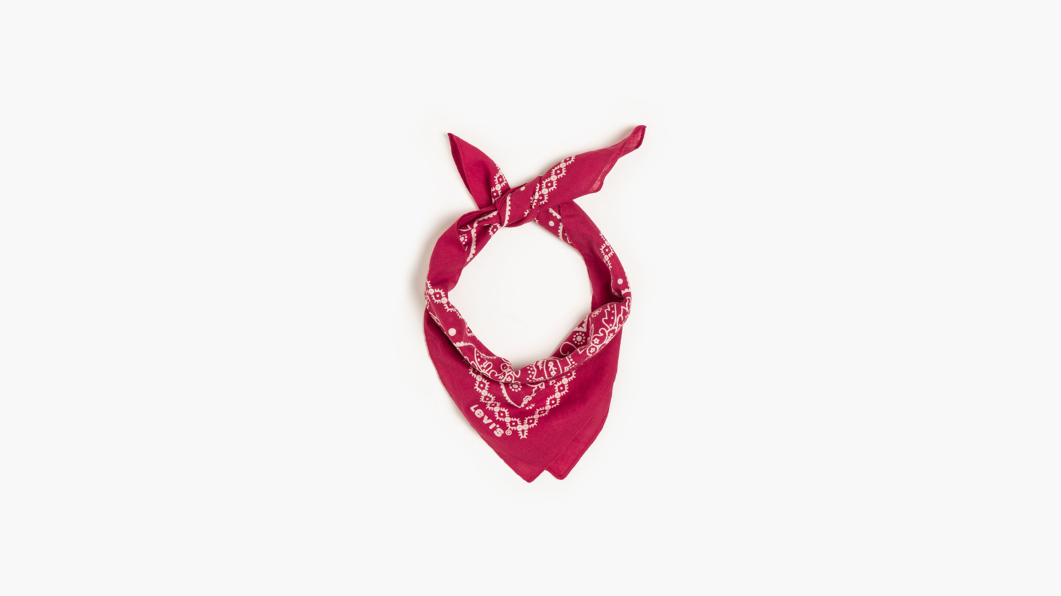 Paisley Bandana - Red