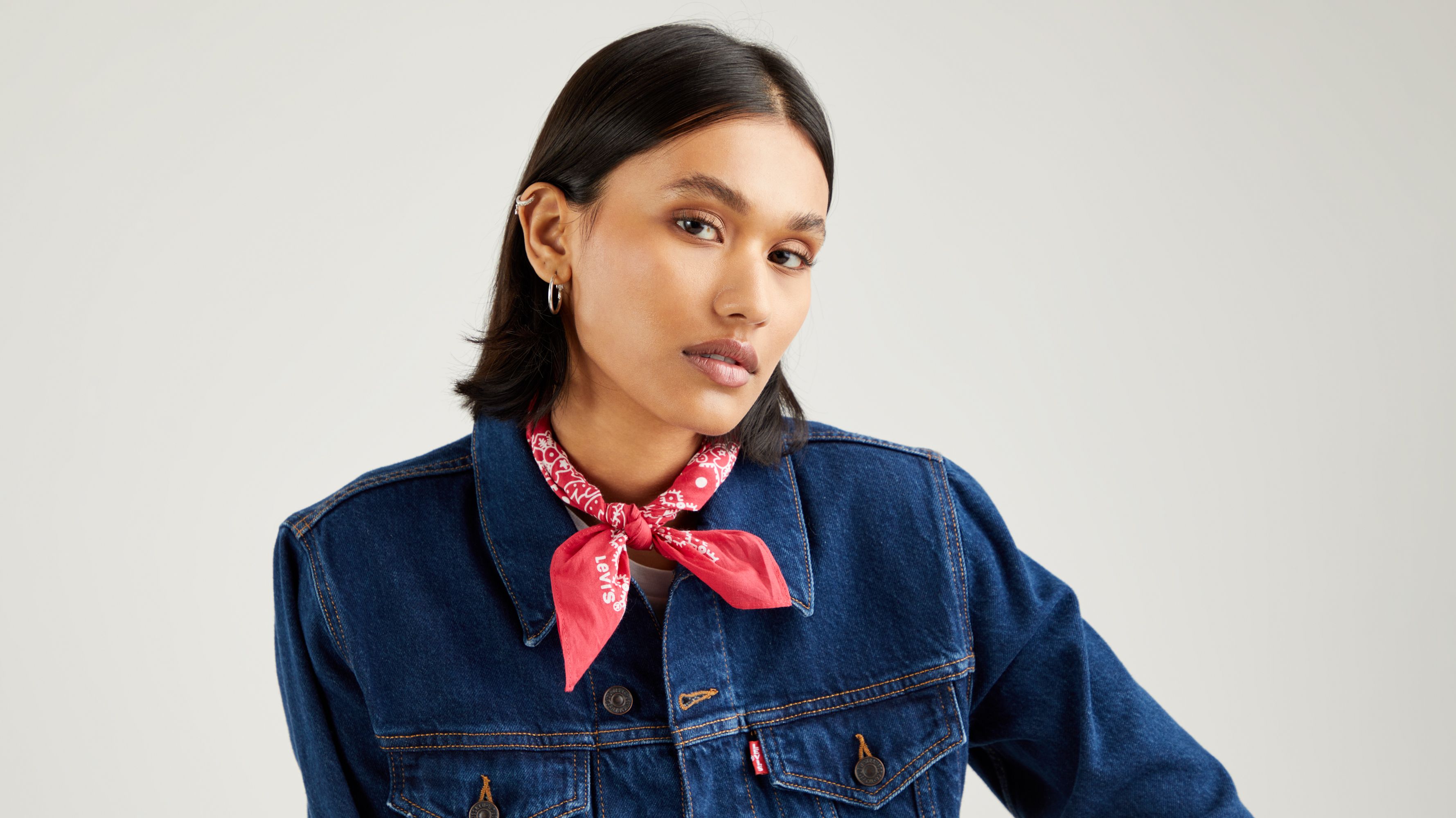 levi's red bandana