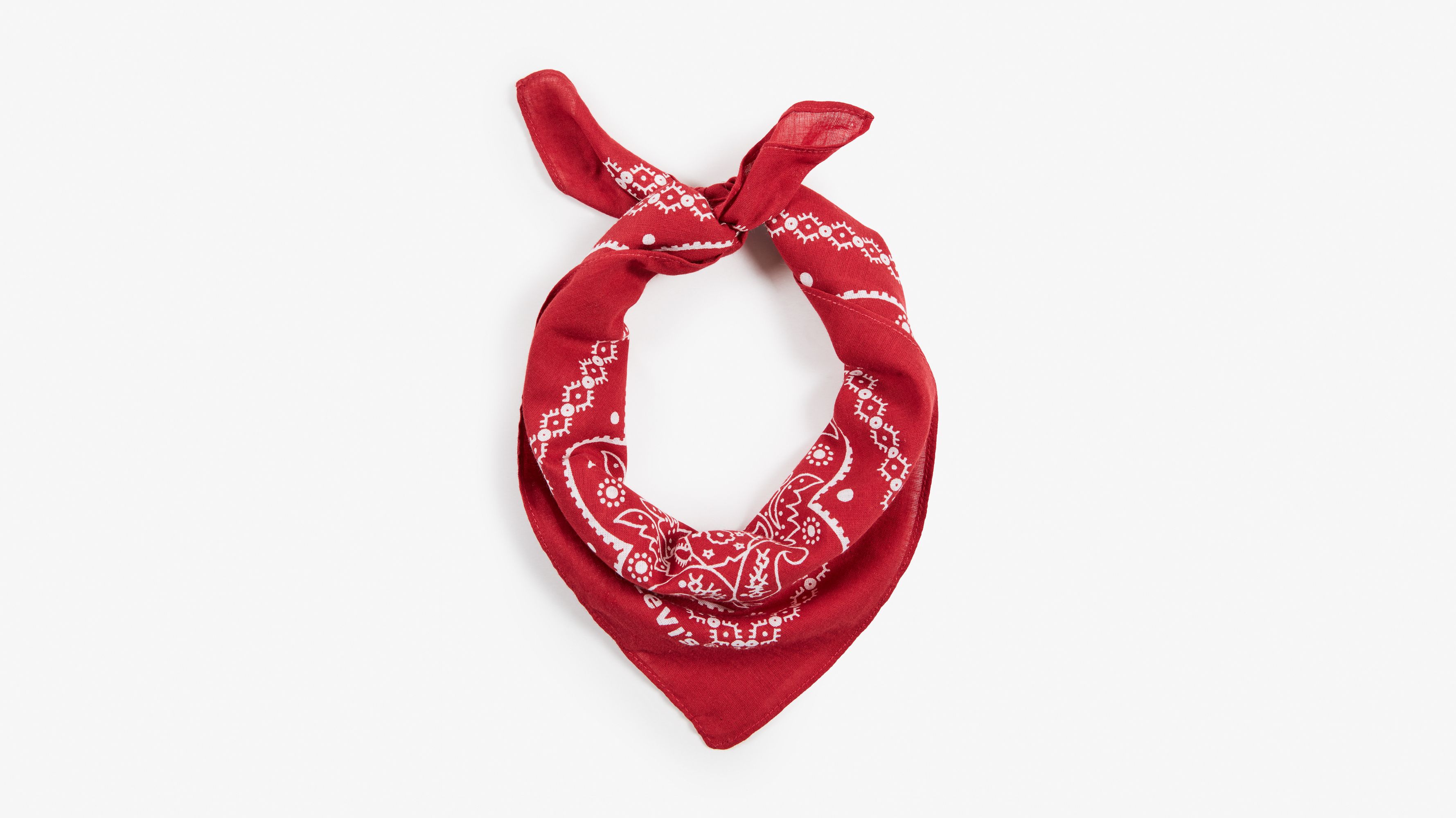 Red and Tan Paisley Scarf – WAR Chest Boutique