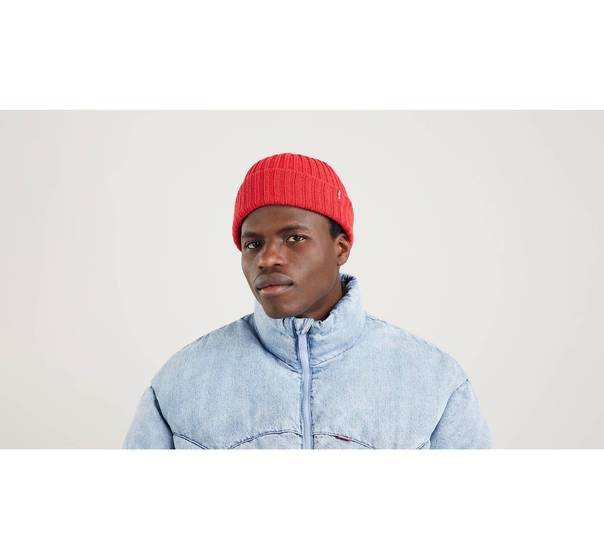 Ribbed Beanie - Red | Levi's® GB