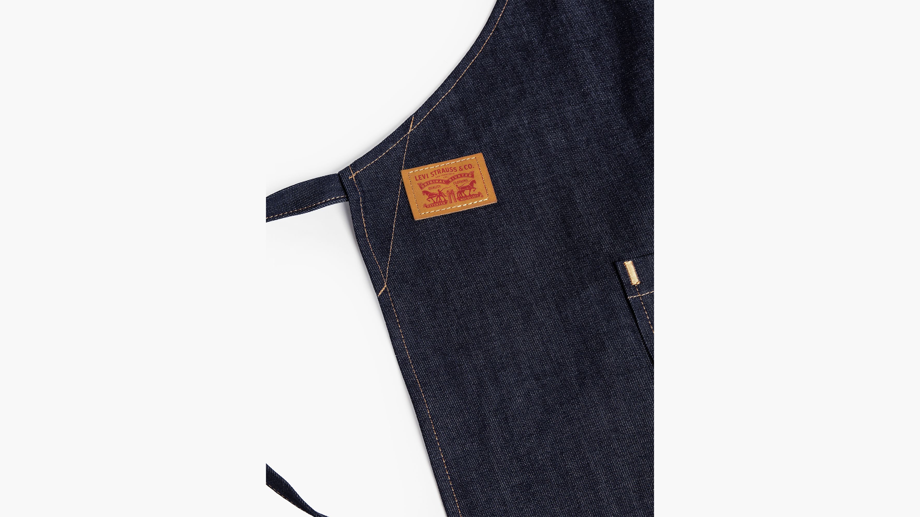 Rigid Denim Apron - Dark Wash | Levi's® US