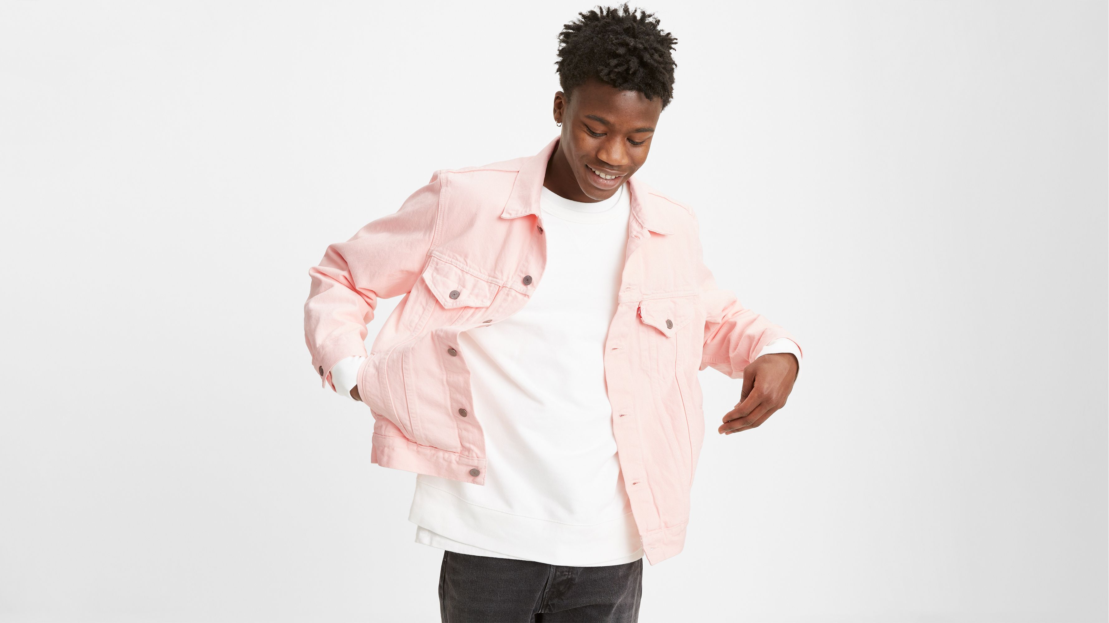 Vintage Fit Trucker Jacket - Red | Levi's® US