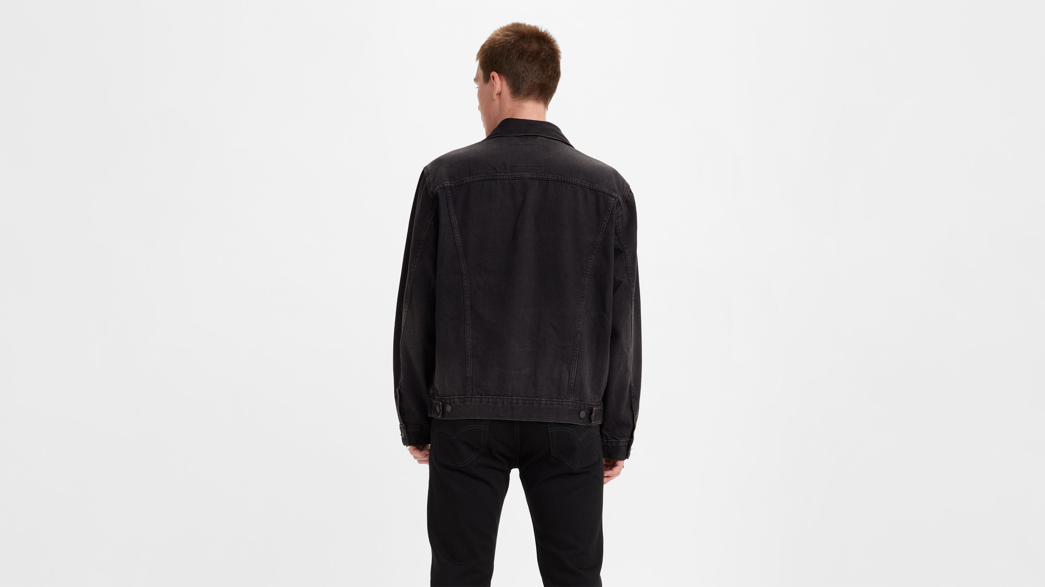 Vintage Relaxed Fit Trucker Jacket - Black | Levi's® US