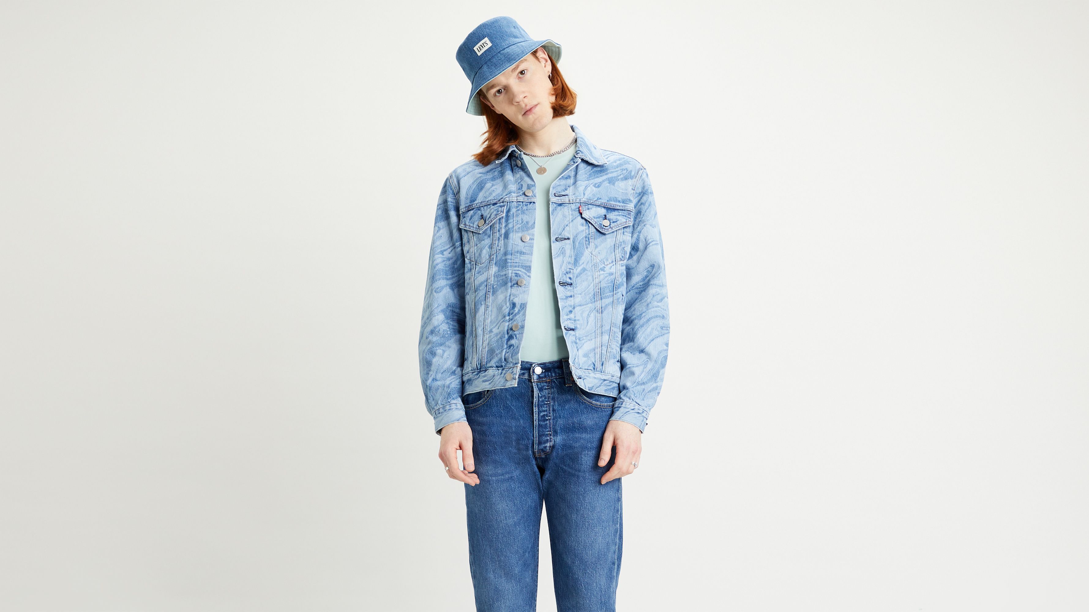 levis vintage fit trucker