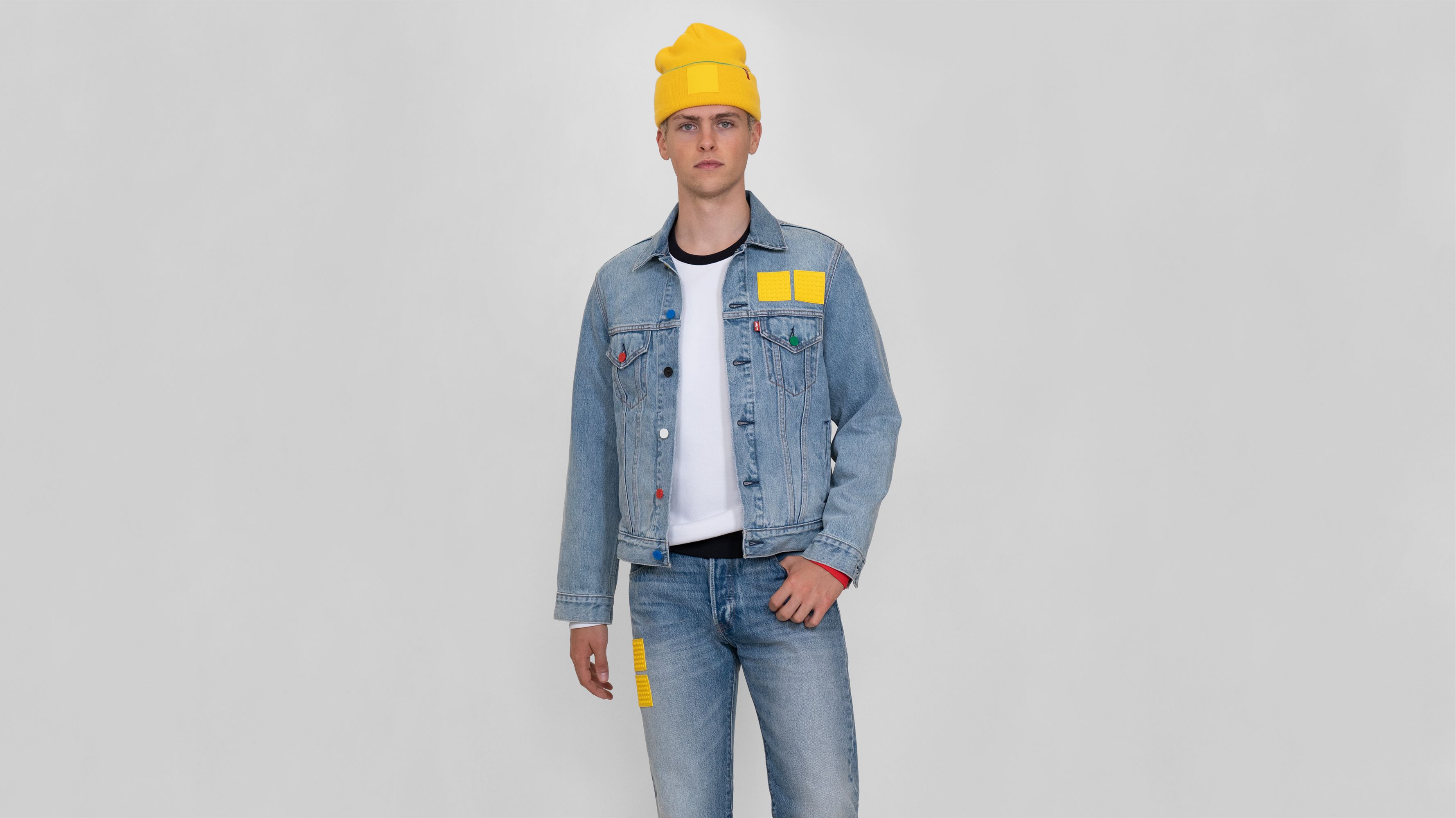 Lego Group X Levi s Vintage Fit Trucker Jacket Medium Wash