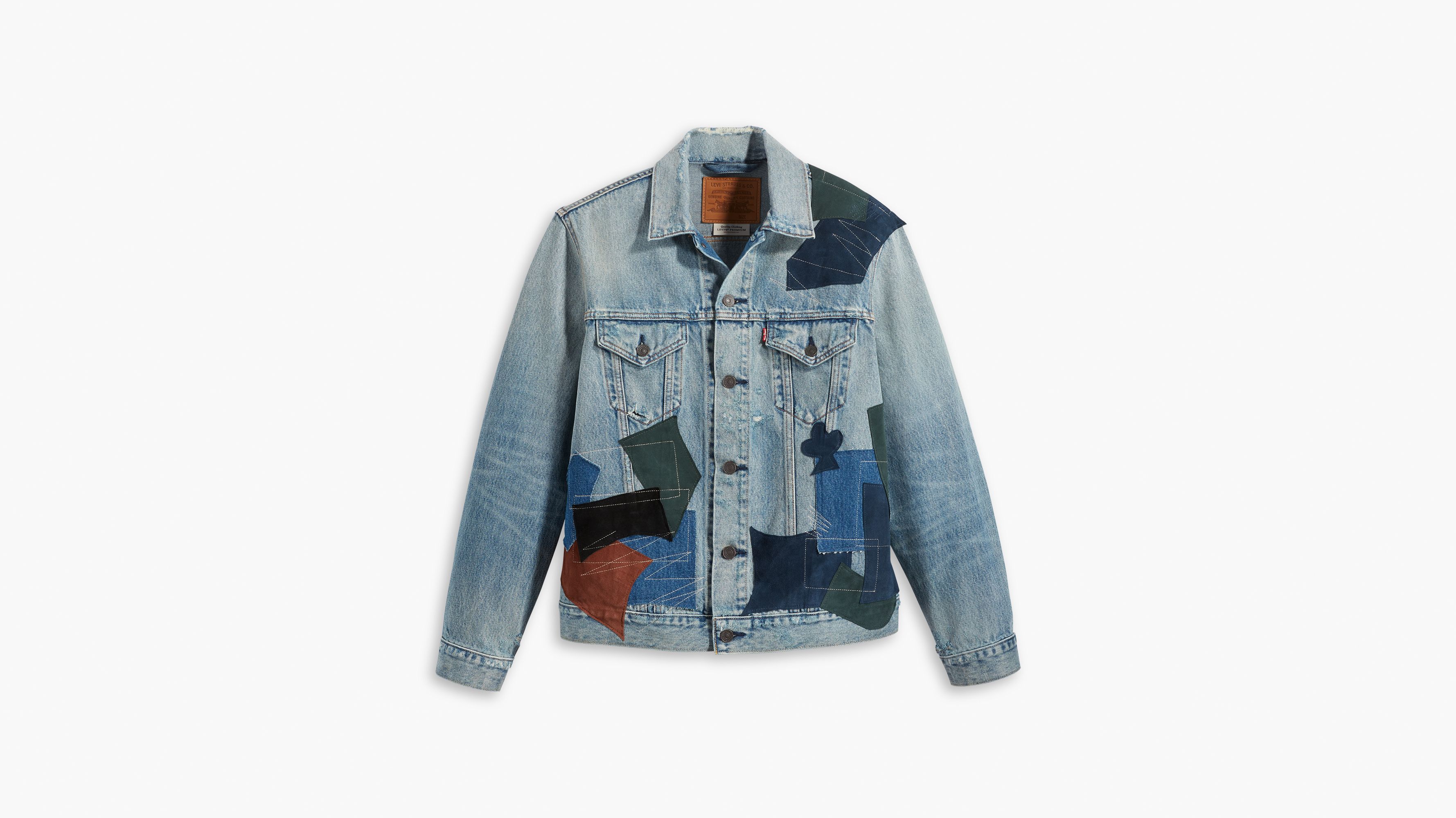 Vintage Relaxed Fit Trucker Jacket - Medium Wash