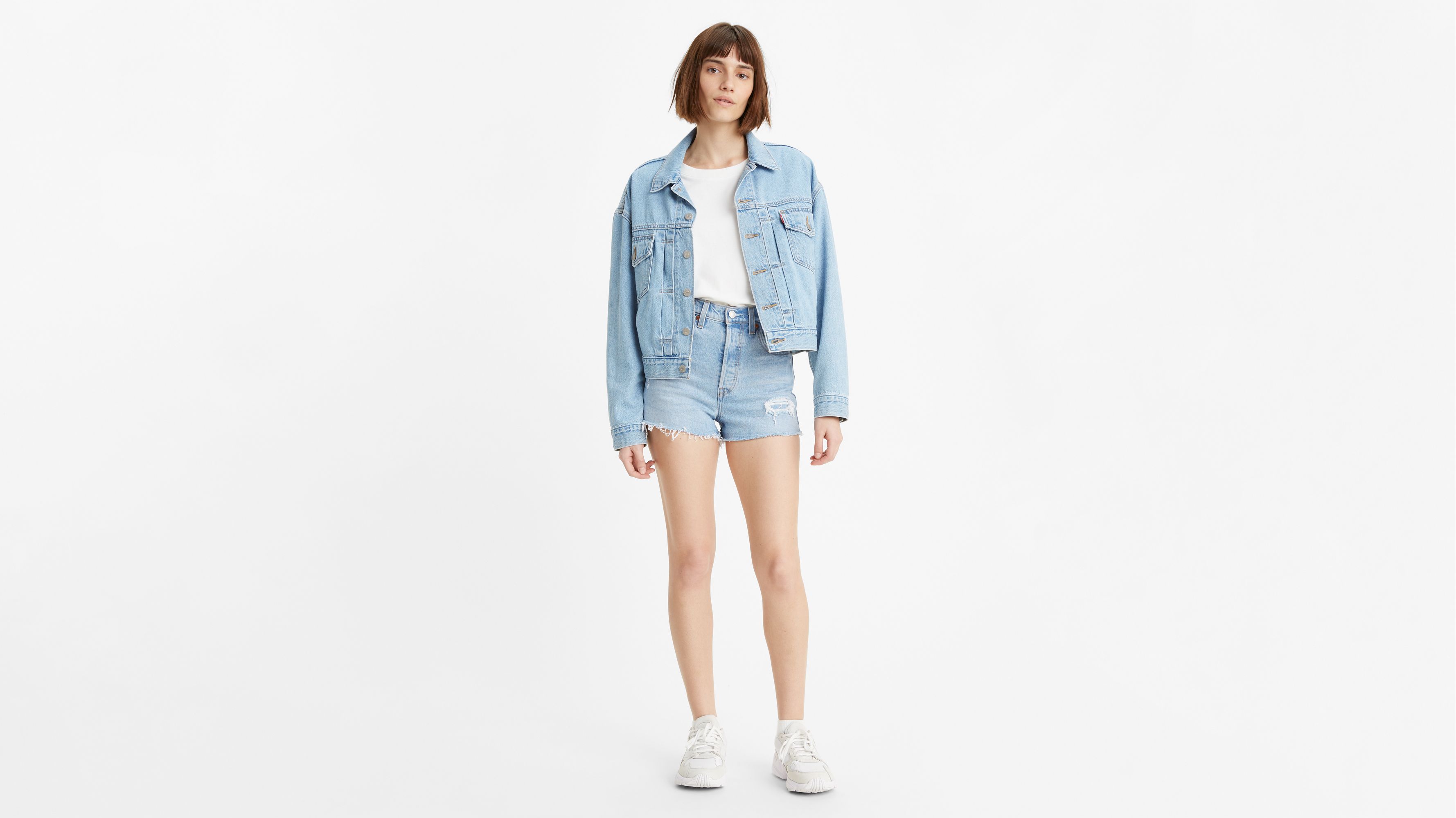 Ribcage Women's Shorts - Light Wash | Levi's® US