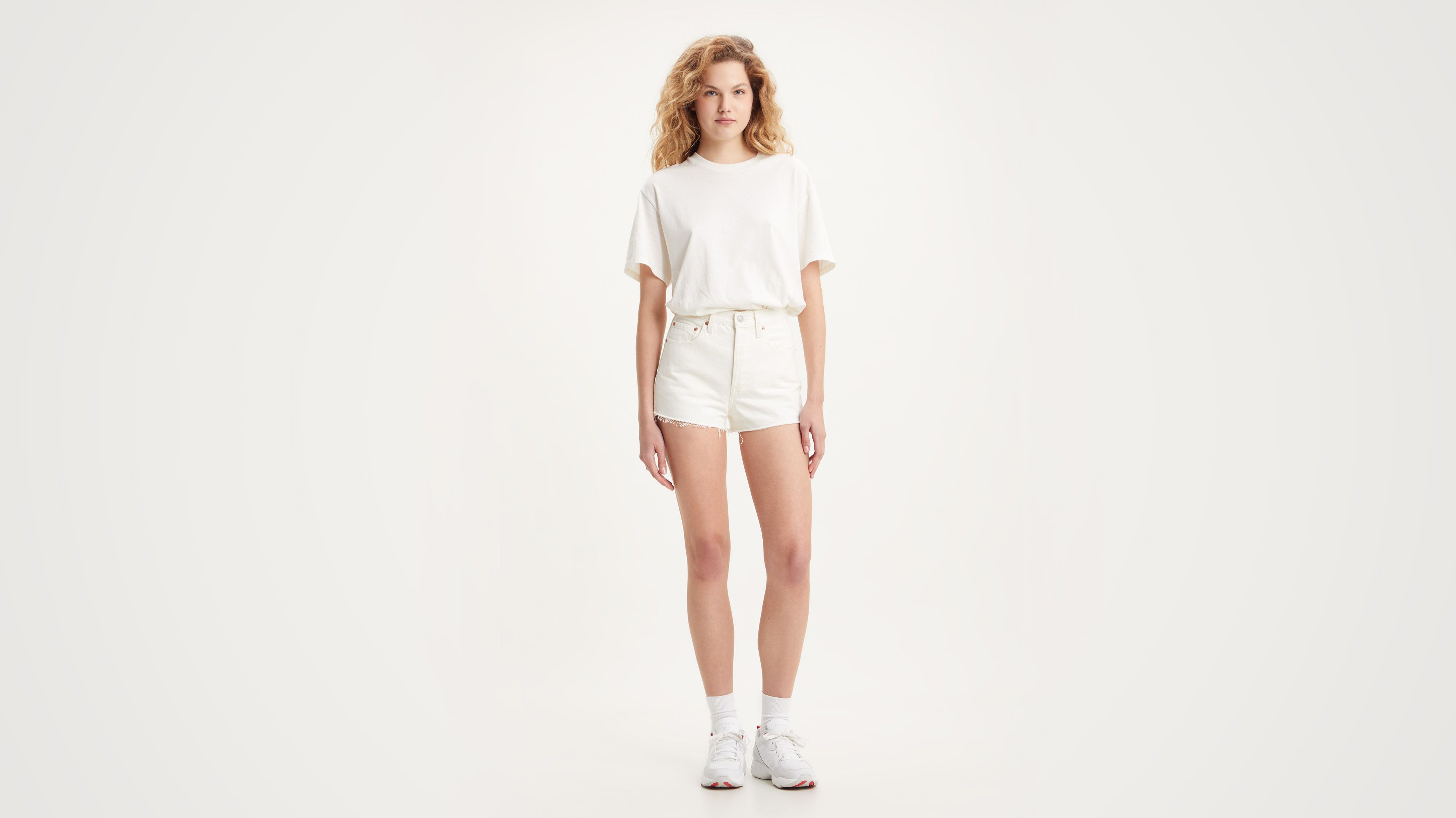 Ribcage Shorts - White | Levi's® GB
