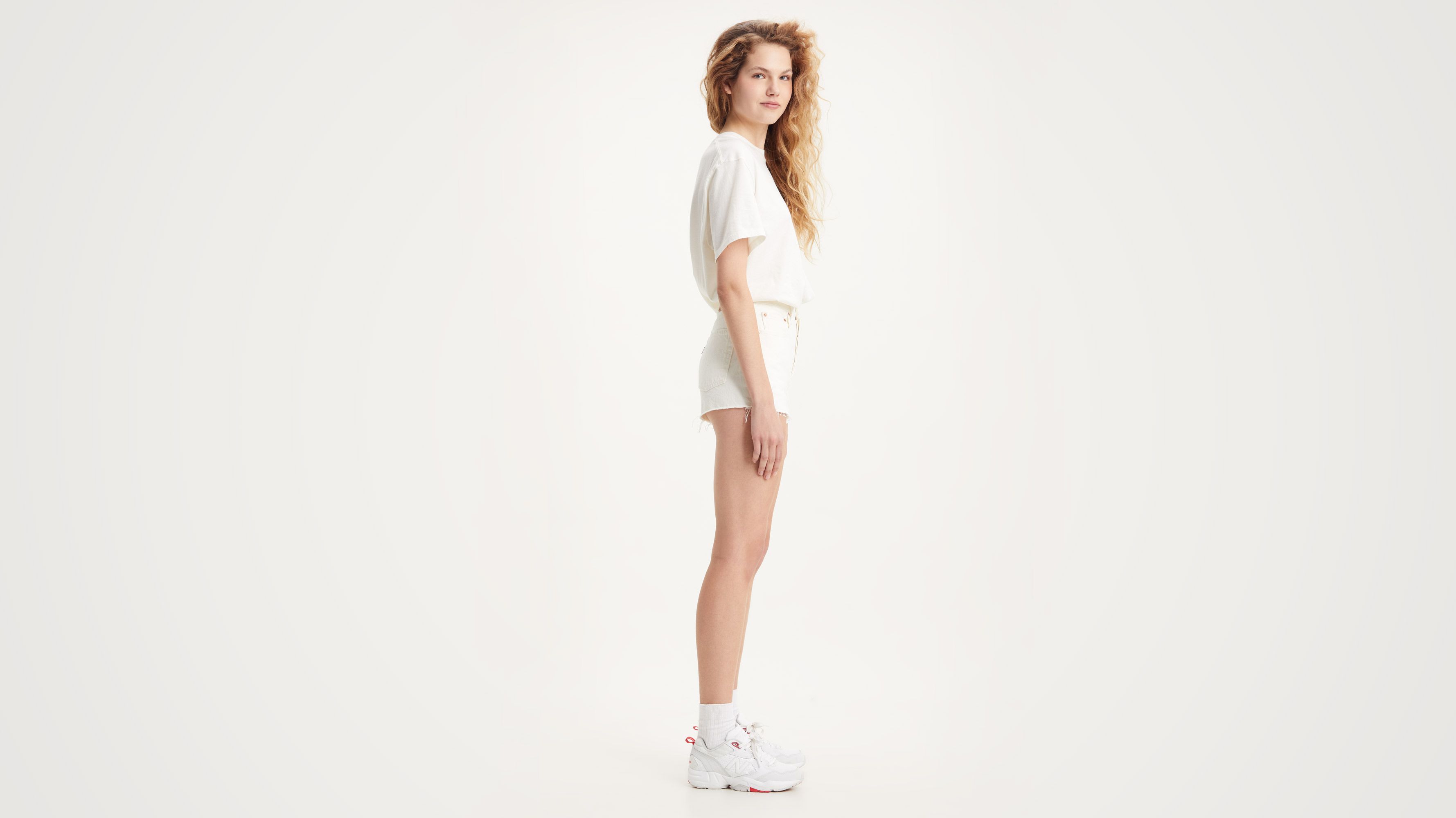 Ribcage Shorts - White | Levi's® GB