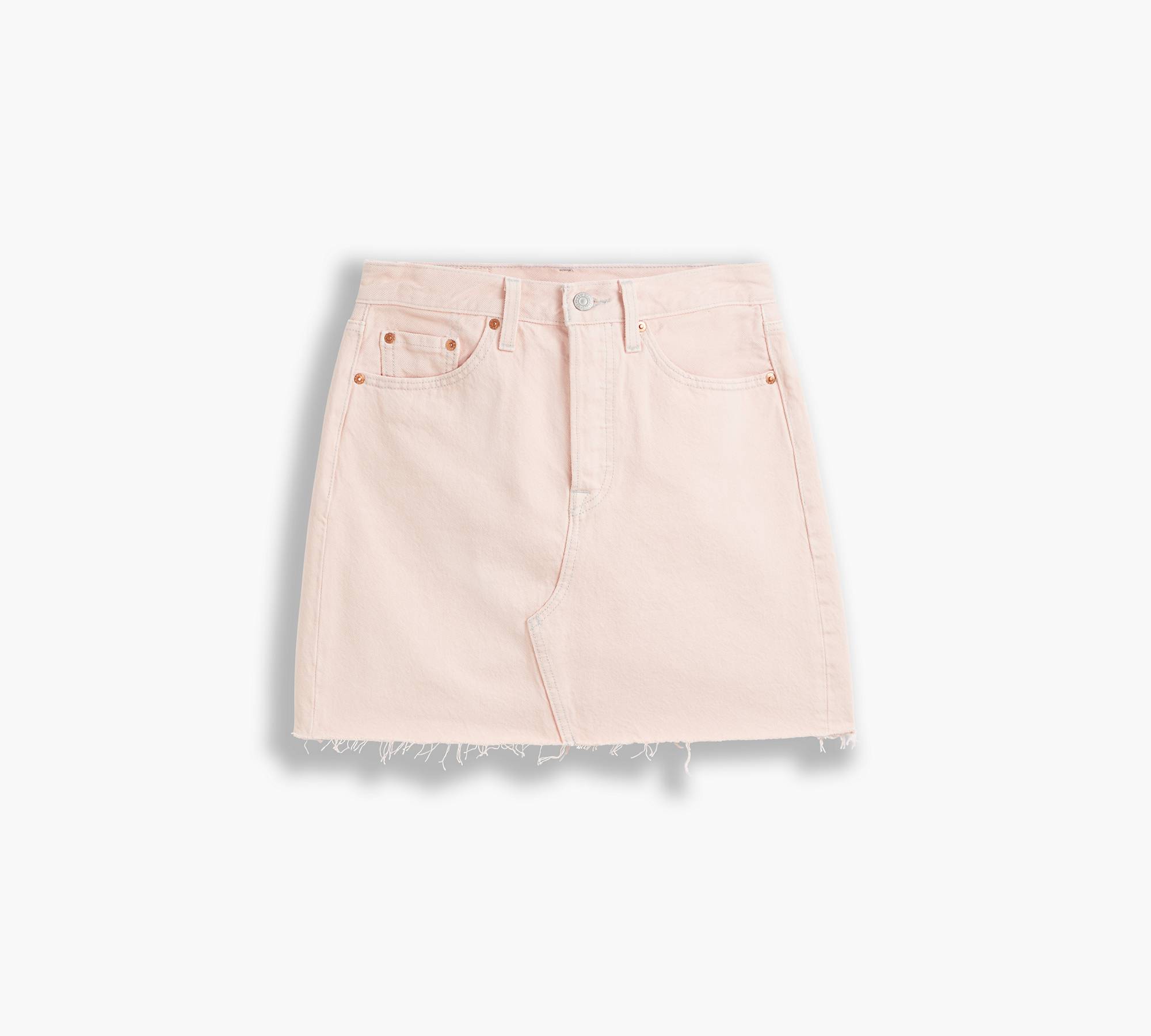High Rise Deconstructed Iconic Skirt - Blue | Levi's® GB